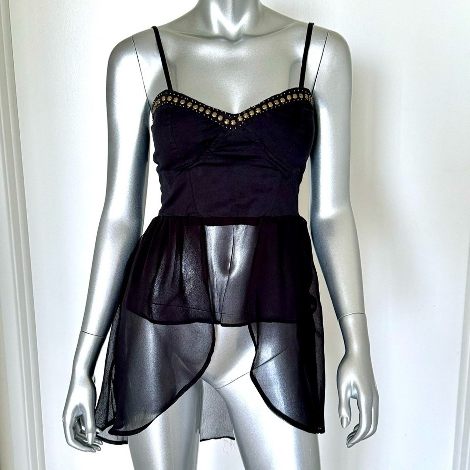 Other ANGIE Black Top with studs, Size M Size M / US 6-8 / IT 42-44 - 1 Thumbnail