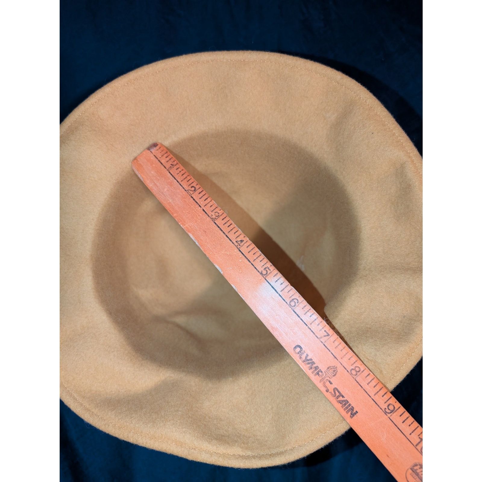 Other Vintage Wool Felt Bucket Church Lady Hat Med Womens USA made Size ONE SIZE - 5 Thumbnail