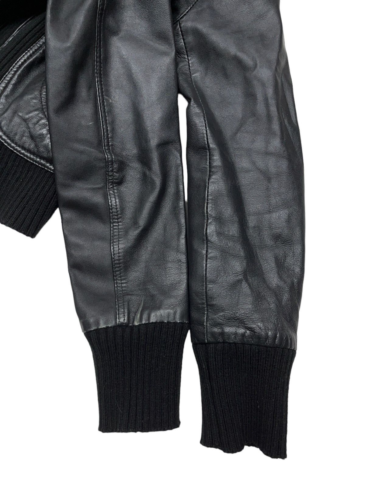 Playboy y2k Playboy Leather Jacket Bomber Size S / US 4 / IT 40 - 14 Thumbnail