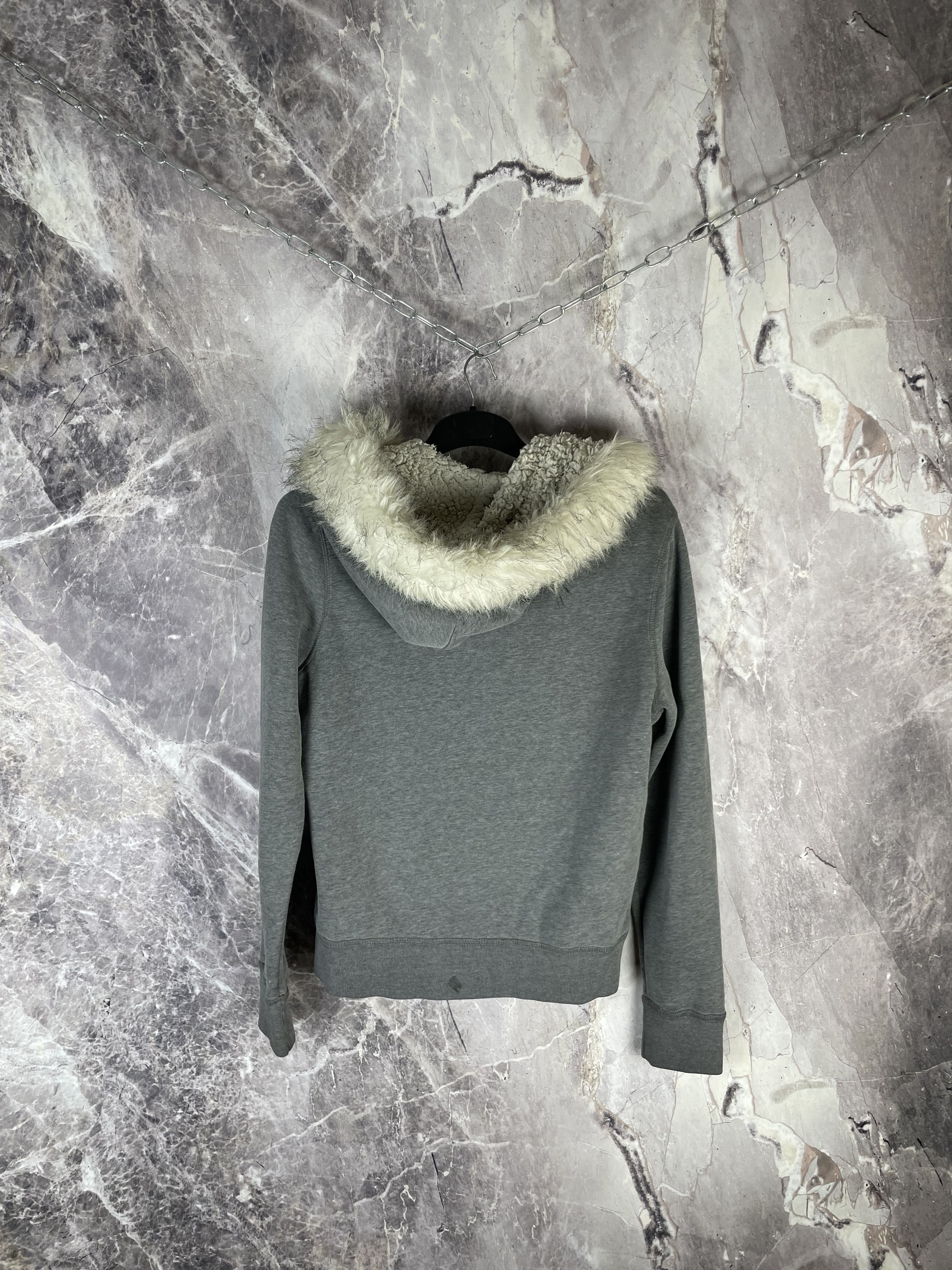 Hollister Hollister Fur Hood Zip Up Y2K If Six Was Nine Size US M / EU 48-50 / 2 - 7 Thumbnail