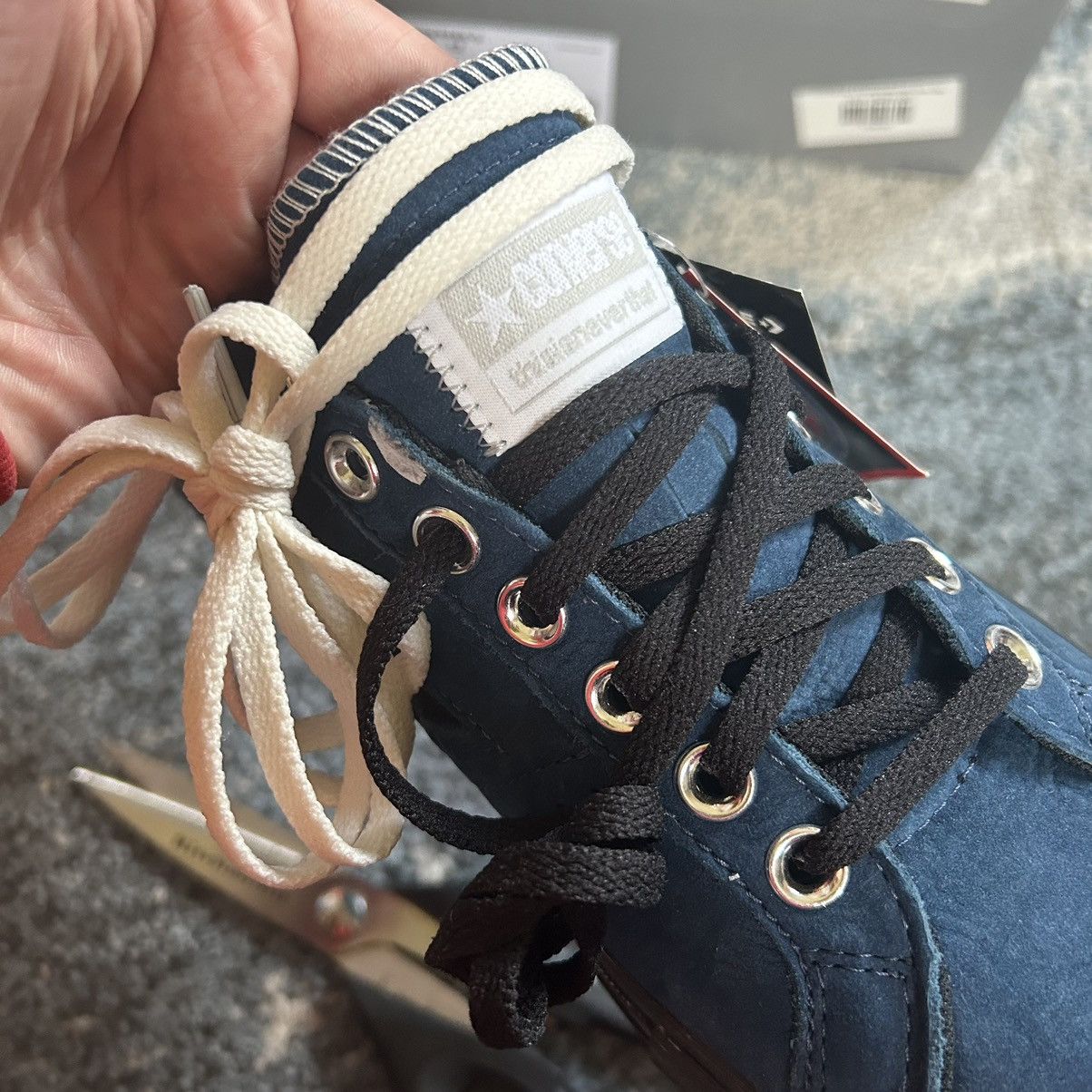 thisisneverthat 172394C DiSTRESSED SUEDE iNDiGO POSEiDON ONE STAR OX CHUCK Size US 10.5 / EU 43-44 - 5 Thumbnail