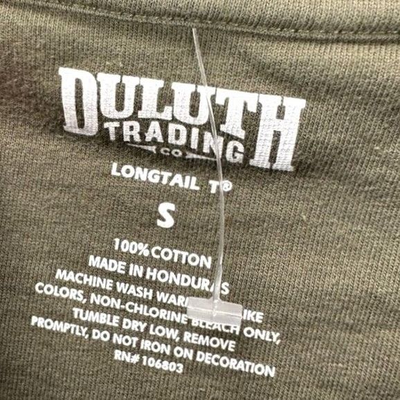 Duluth Trading Company Duluth Trading Co. Longtail T Shirt Mens Small Olive Graphic Print Tee NEW A47 T-Shirt Crew Neck Graphic Print Mens Small Green Vintage No Size US S / EU 44-46 / 1 - 4 Thumbnail