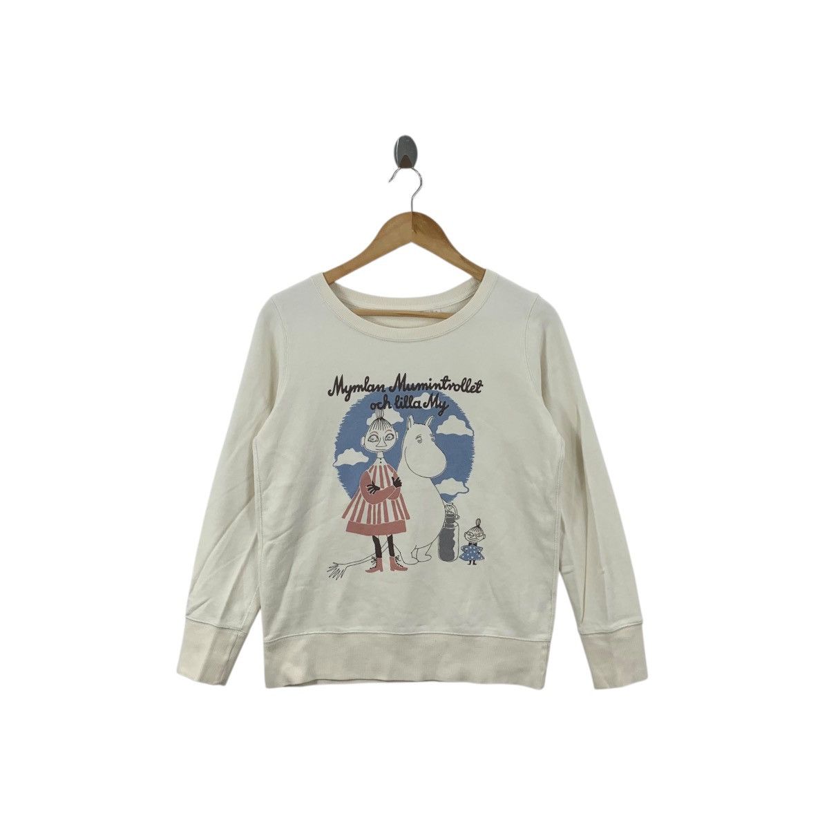 Uniqlo UNIQLO x MOOMIN MUMMITROLLET Cartoon Sweatshirt Sweater Size L / US 10 / IT 46 - 1 Thumbnail