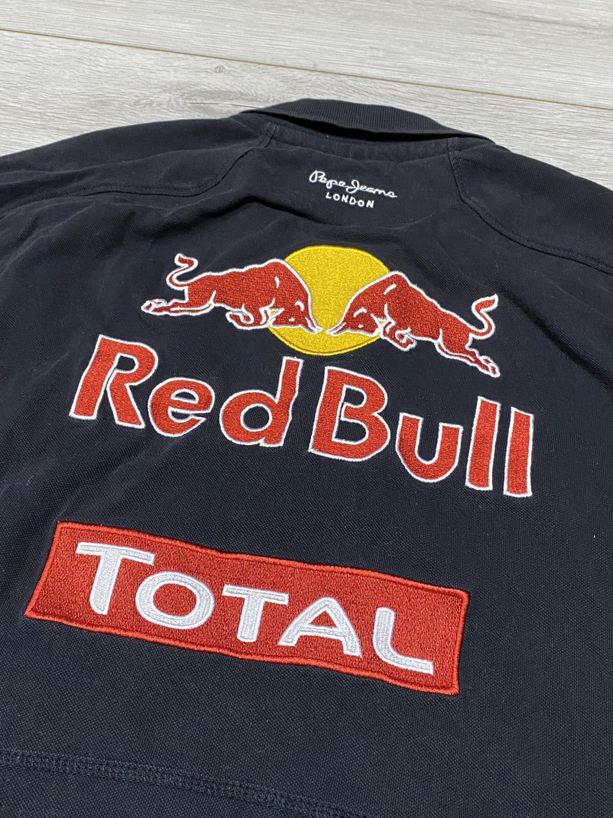 Pepe Jeans Red Bull infinity Pirelli big logo polo racing Size US L / EU 52-54 / 3 - 6 Thumbnail