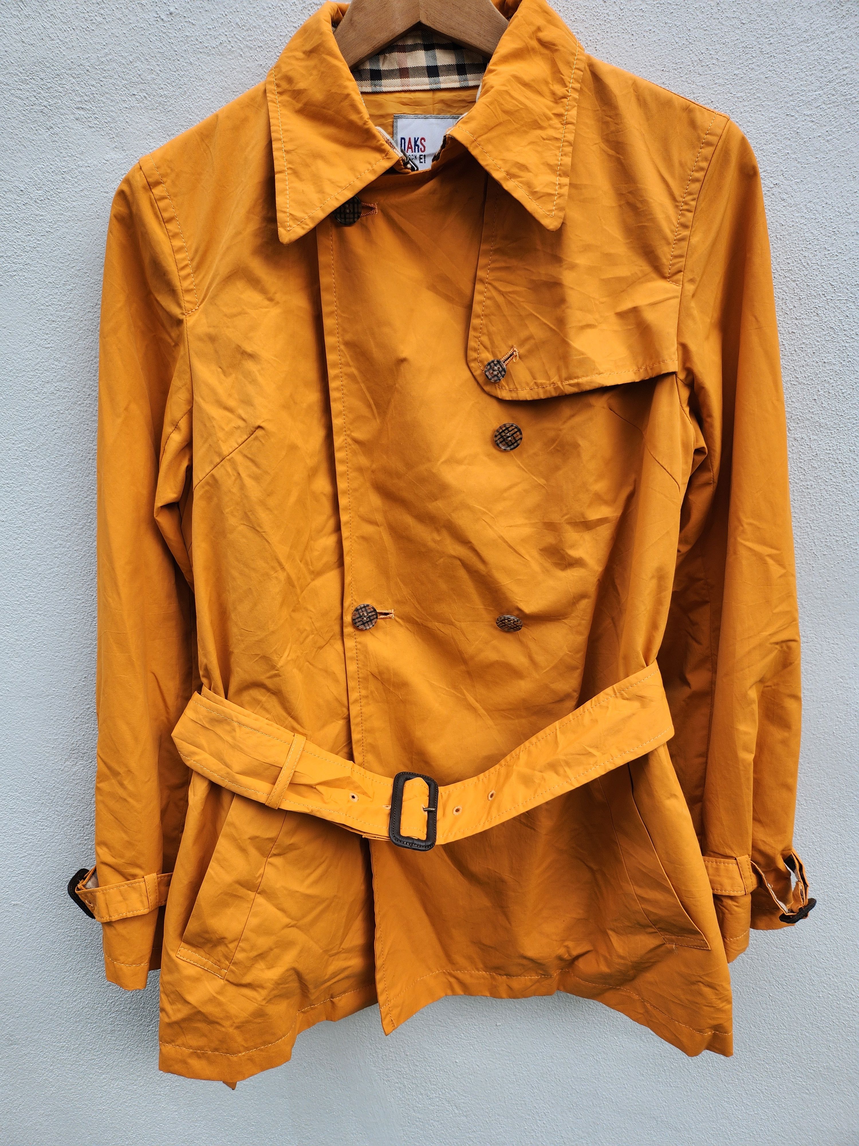 DAKS × If Six Was Nine × Japanese Brand 💥Nice Daks London E1 Trench Coat Jacket Size M / US 6-8 / IT 42-44 - 3 Thumbnail