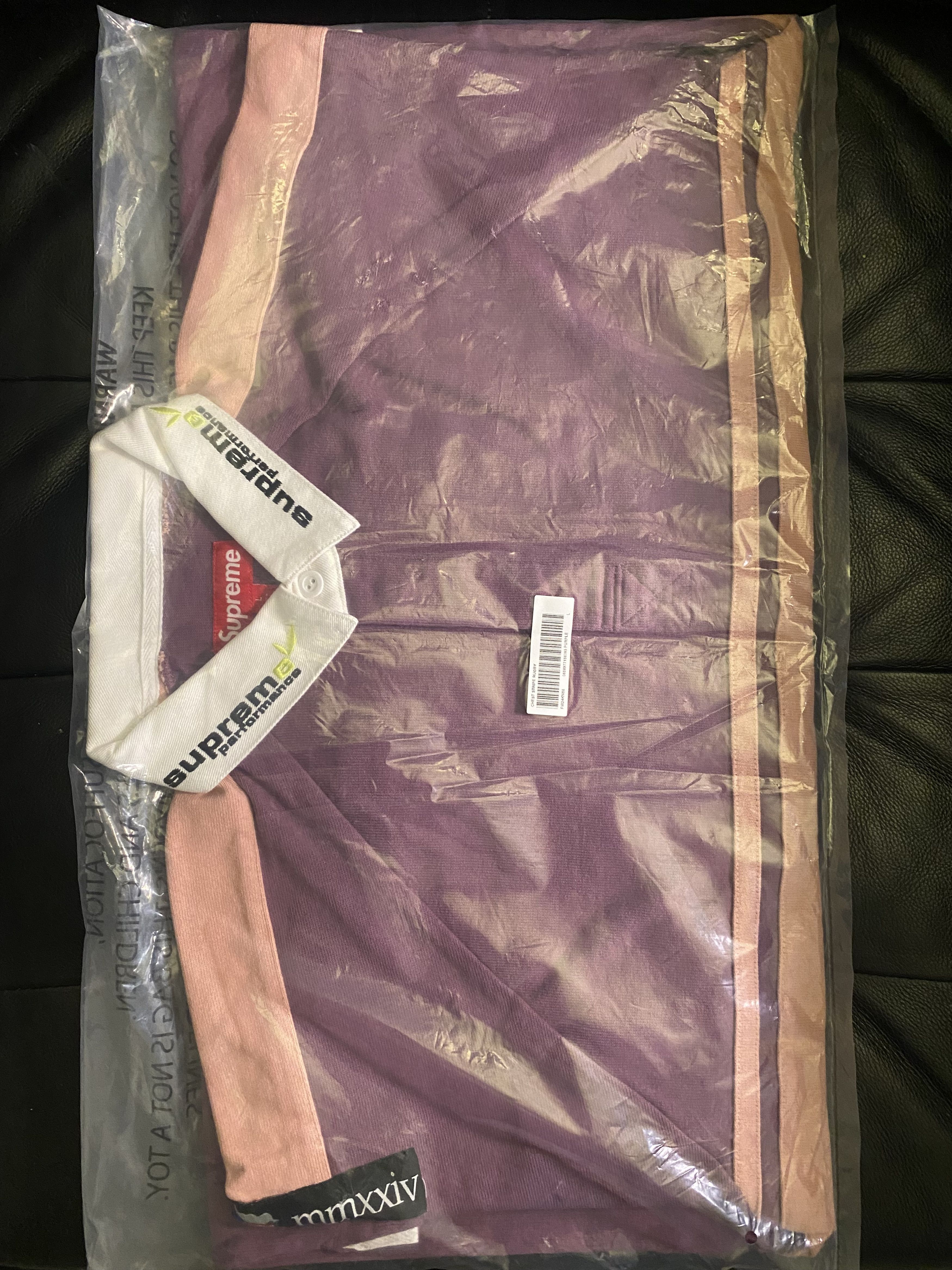 Supreme Supreme Chest Stripe Rugby Size US L / EU 52-54 / 3 - 2 Thumbnail