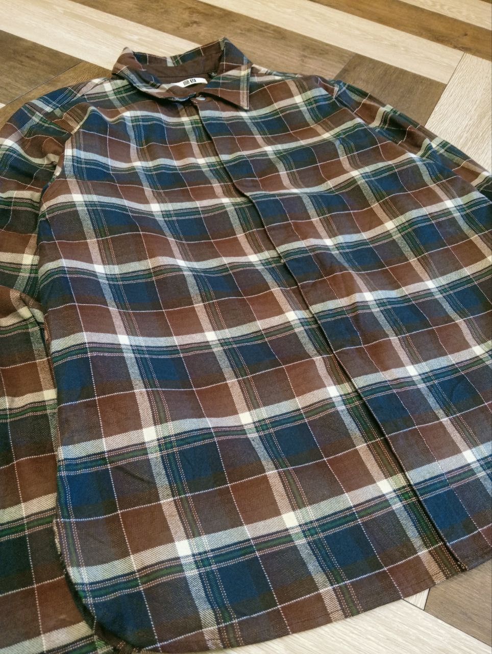 Lemaire × Uniqlo LEMAIRE U X UNIQLO FLANNEL SHIRT - SIZE L Size US L / EU 52-54 / 3 - 5 Thumbnail