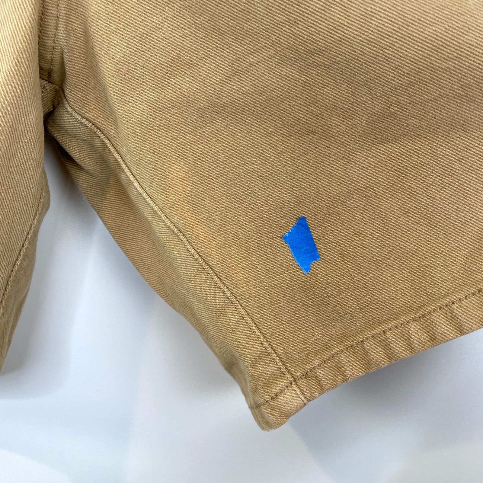 Guess × Vintage Guess Jeans Vintage Khaki Denim Shorts USA Made Size US 33 - 6 Thumbnail