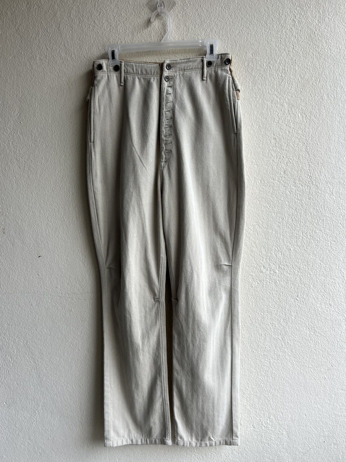 Kapital Hybrid Kapital Multiple Button HBT Stripes Trouser Pant Size US 29 - 2 Thumbnail