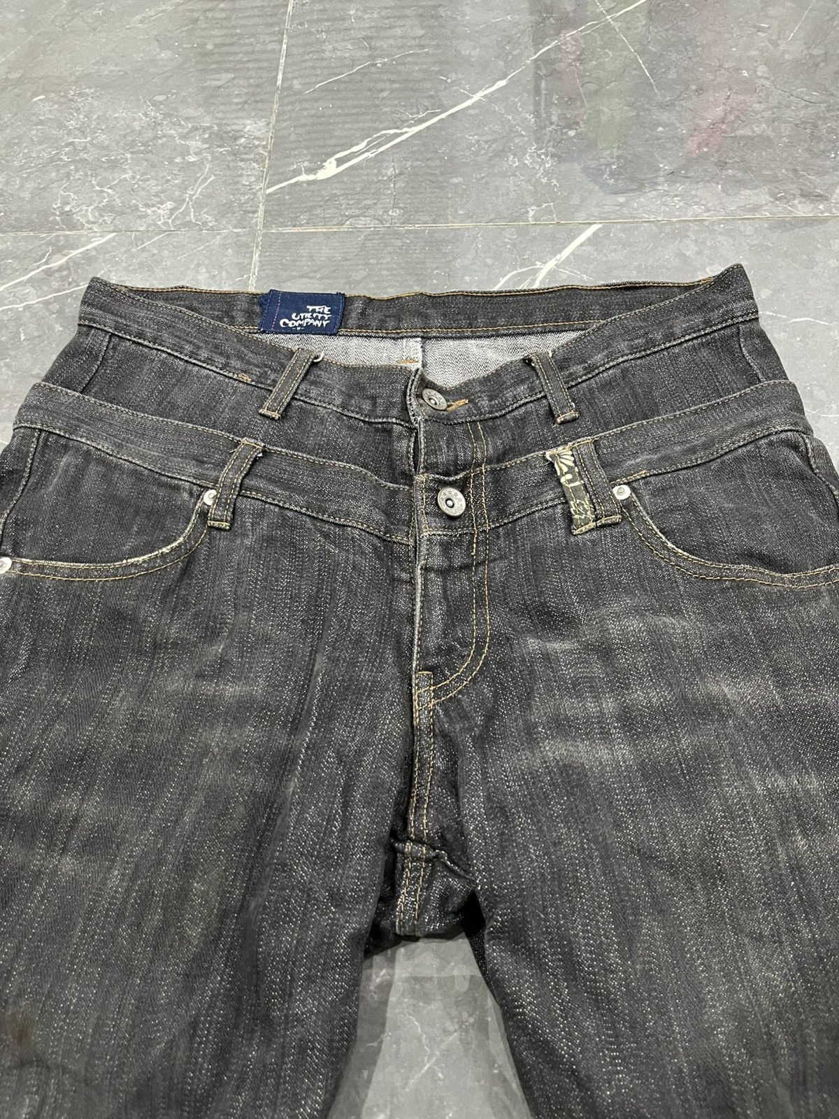 PPFM Tuc PPFM DOUBLE WAIST JEANS ARCHIVE Size US 32 / EU 48 - 3 Thumbnail