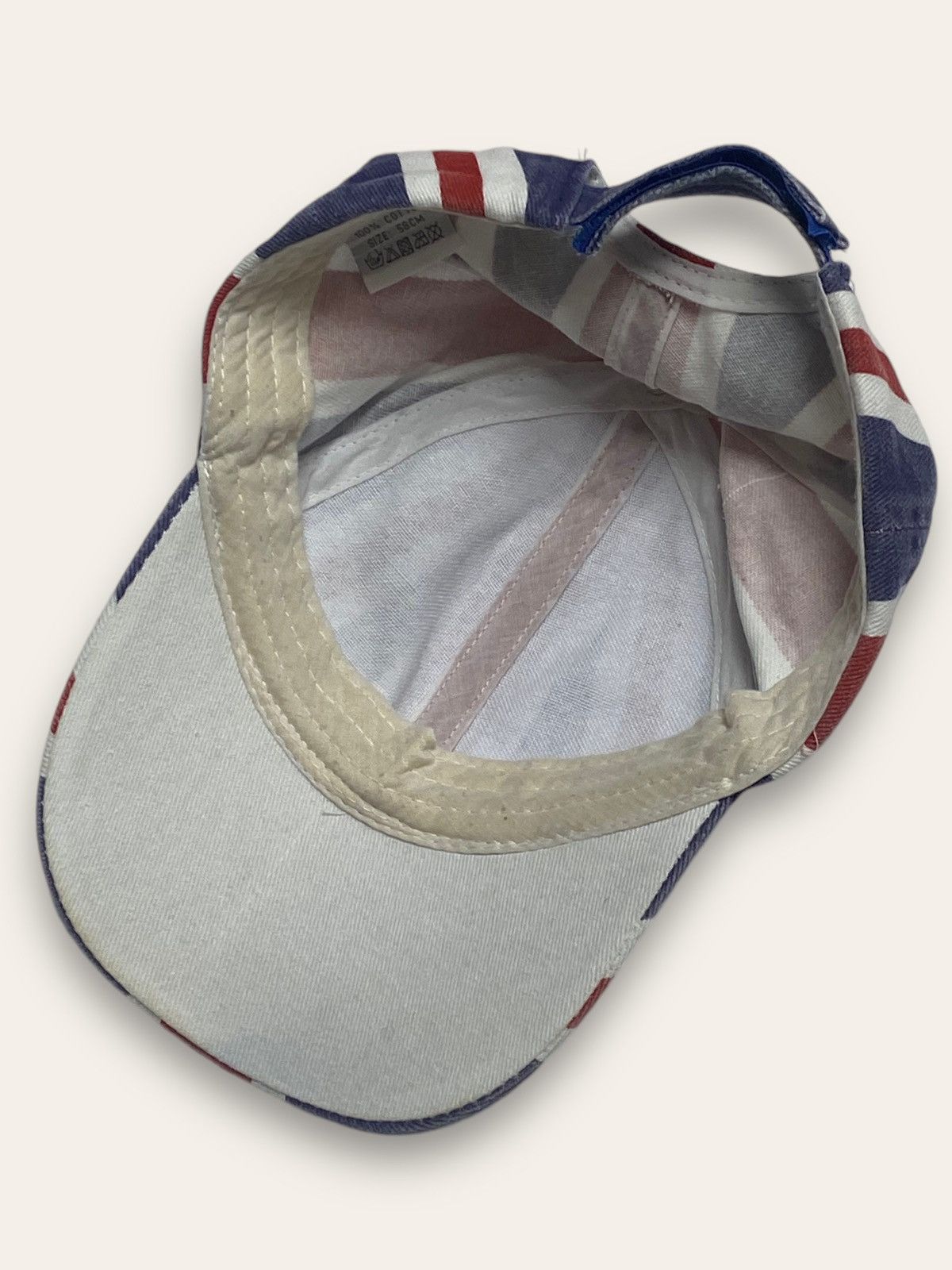 Other UK Vintage UK FLAG OVERPRINT Crazy Beautiful Style Cap Y2K Size ONE SIZE - 5 Thumbnail