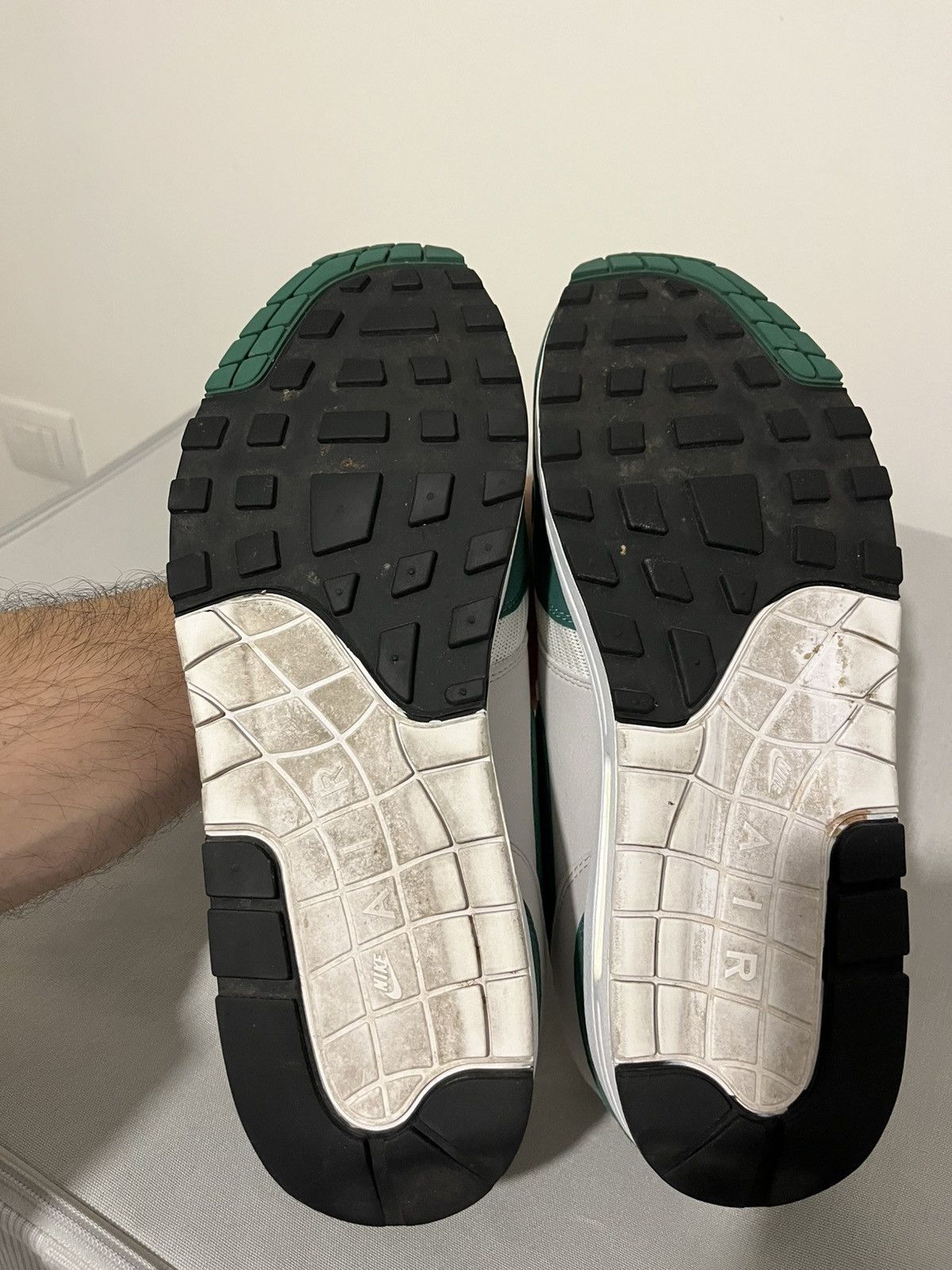 Nike Nike Air Max 1 anniversary green (2020) Size US 12 / EU 45 - 18 Thumbnail