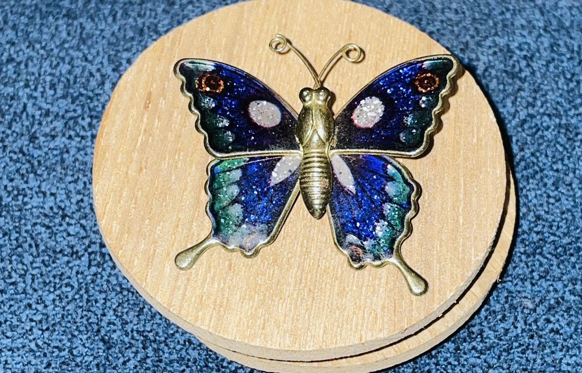 Vintage Bijoux Vintage 1970’s Butterfly Brooch Size ONE SIZE - 13 Thumbnail