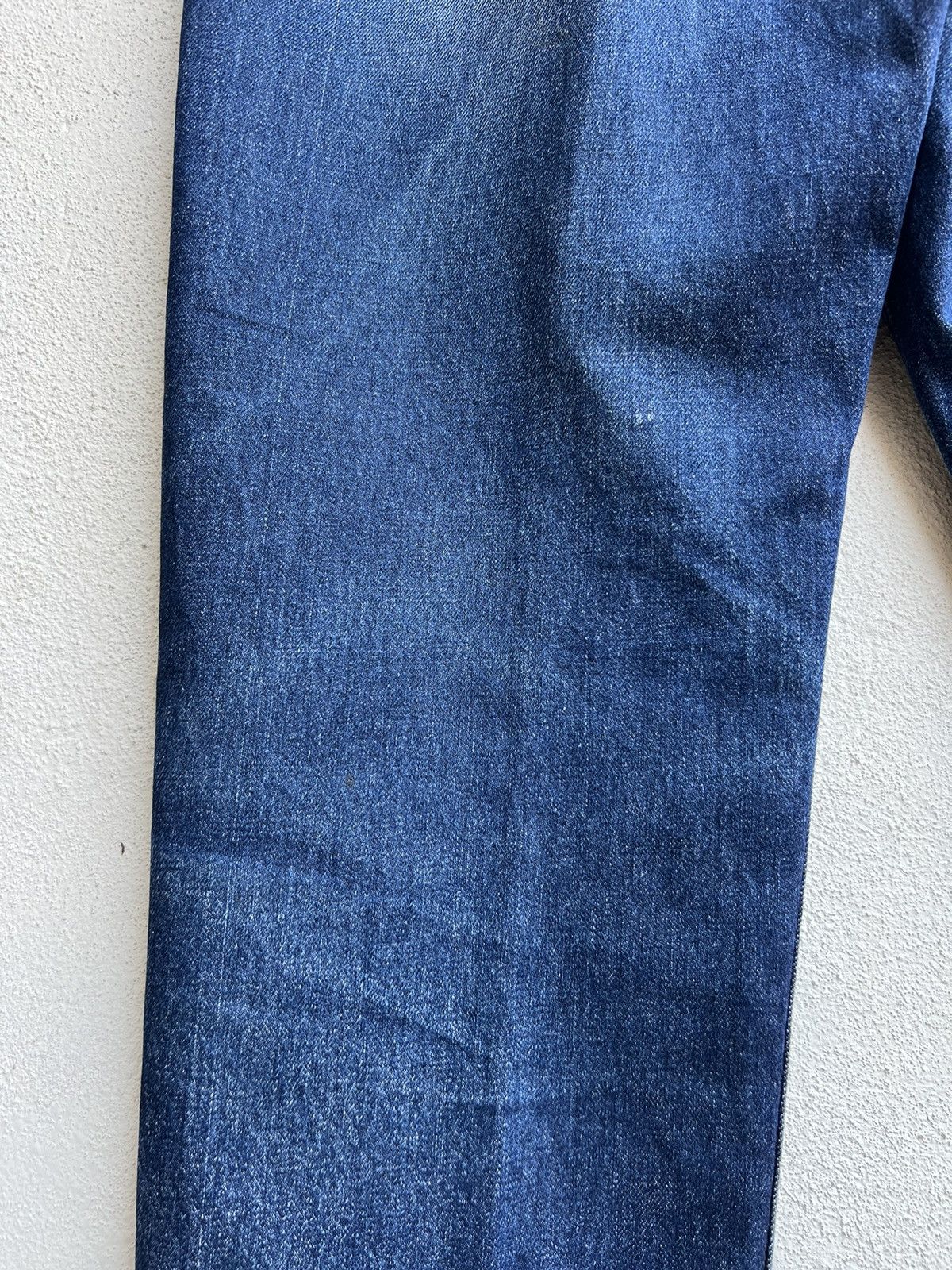 Comme des Garcons Homme Archive 80s CDGH Fade Mud Dirty Denim Baggy Jeans Size US 29 - 16 Thumbnail
