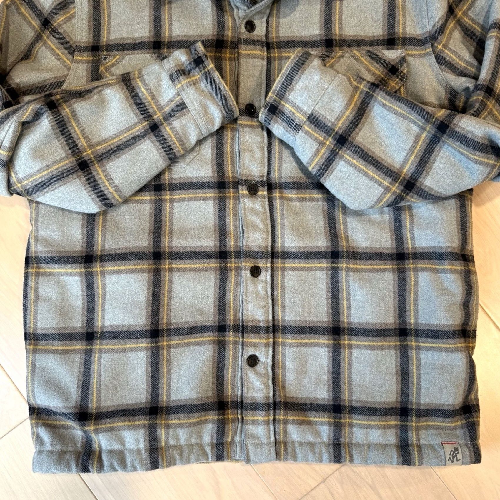 Gramicci Gramicci Shirt Jacket Medium Multicolor Lined Heavy Flannel Hiking Outerwear Mens Jacket Size US M / EU 48-50 / 2 - 5 Thumbnail