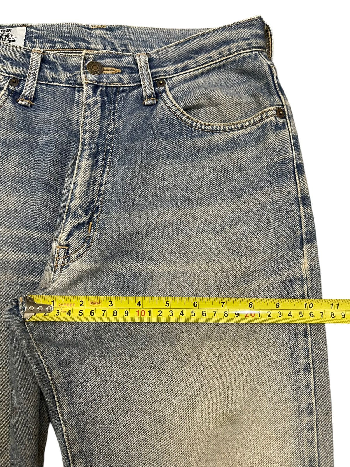 Edwin Vintage Edwin Classic Blue Wash Style Baggy Jeans Size US 30 / EU 46 - 13 Thumbnail