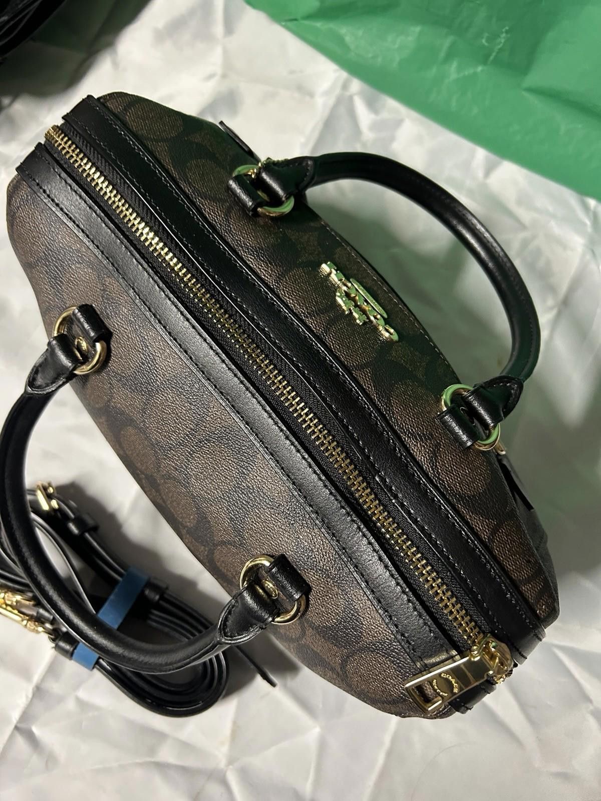 Coach Coach Rowan Satchel Crossbody Handbag - F83607 Size ONE SIZE - 7 Thumbnail