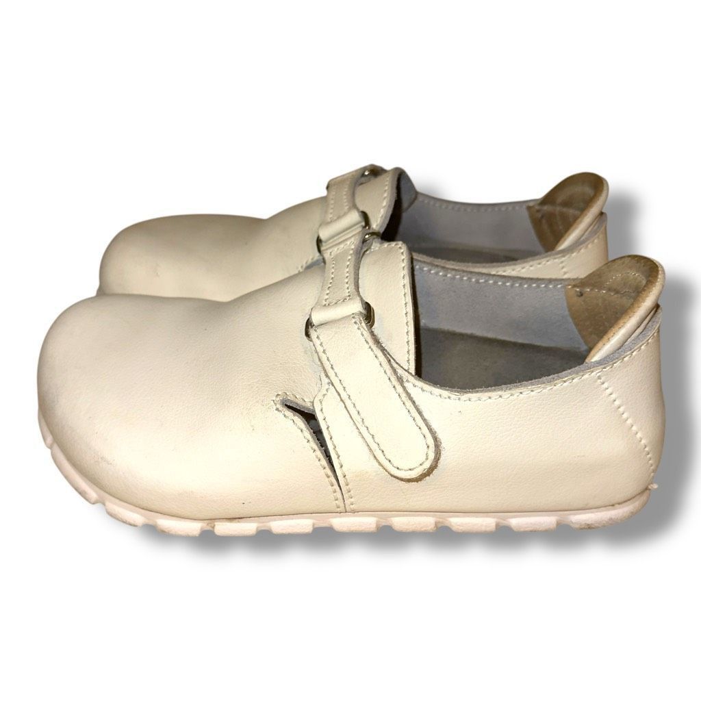 Birkenstock Birkenstock Alpro G500 Clog Mule in White Leather Sz 6 Size US 6 / IT 36 - 6 Thumbnail