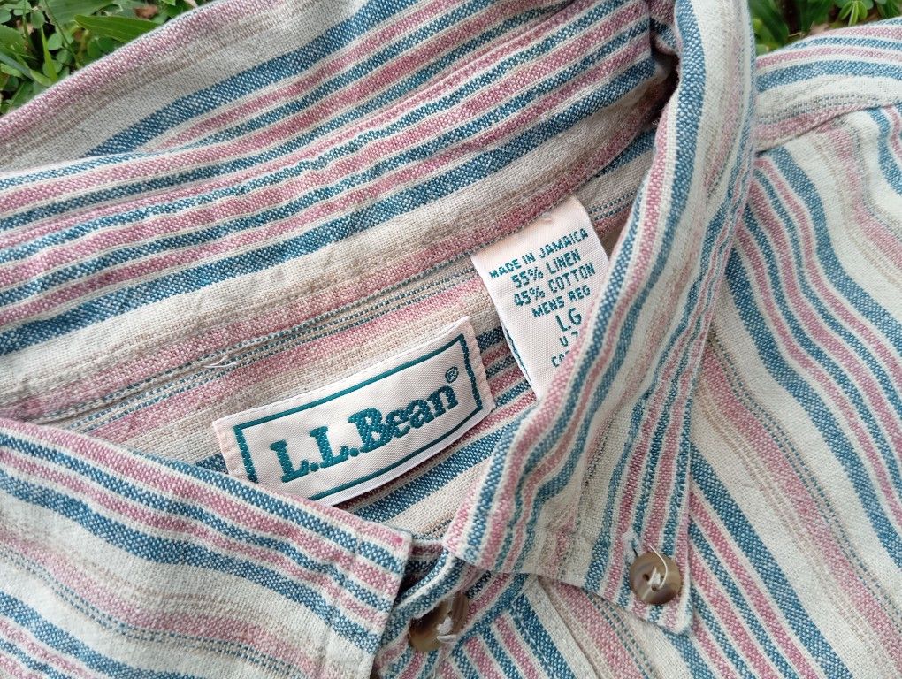 L.L. Bean LL Bean 🏕️ Vtg shirt outdoor casual Size US L / EU 52-54 / 3 - 6 Thumbnail