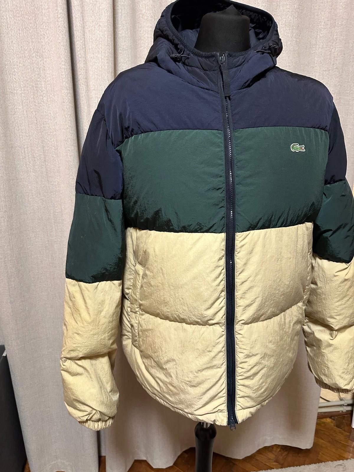 Lacoste Lacoste Puffer Jacket Mens Size L-XL Beige Size US L / EU 52-54 / 3 - 3 Thumbnail