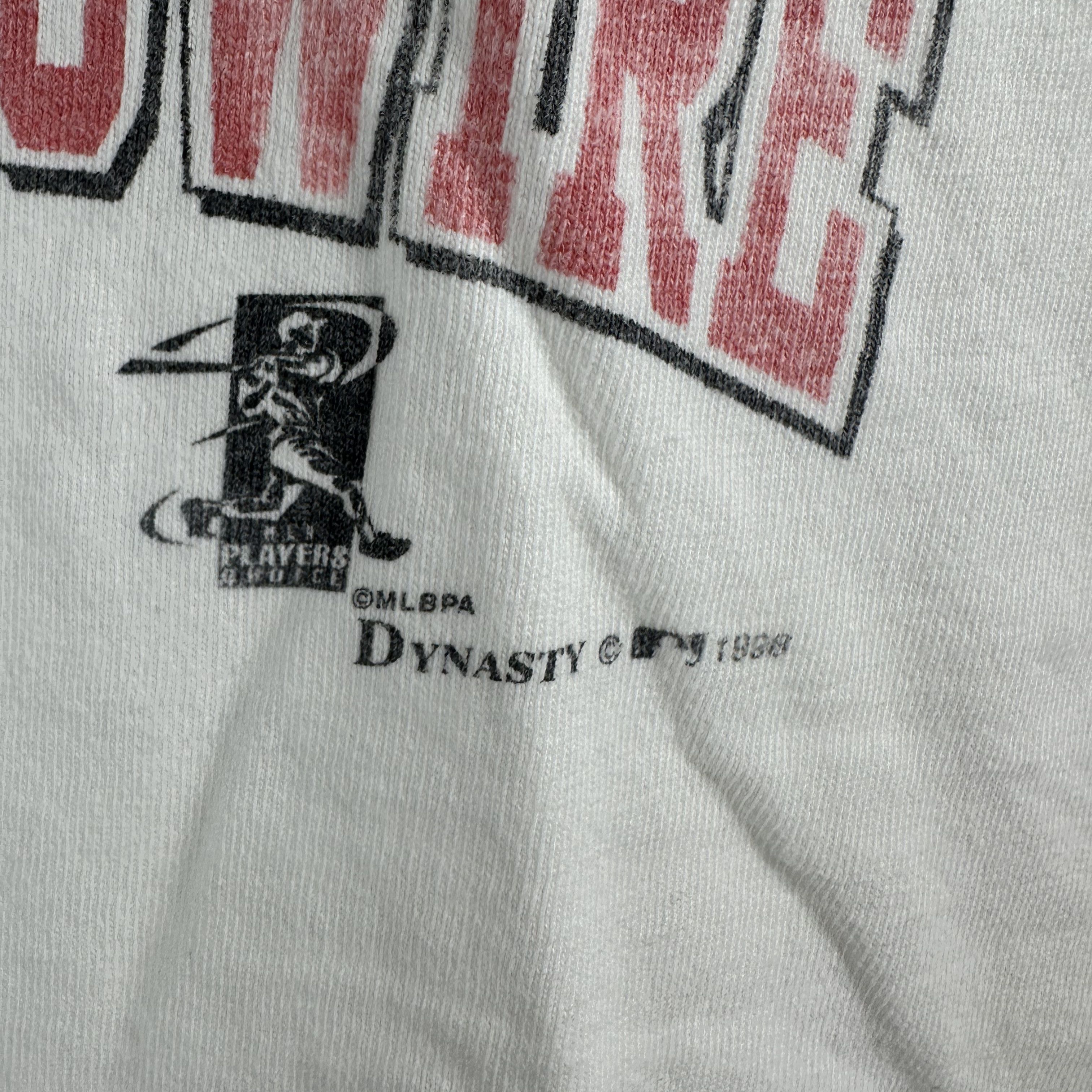 Vintage ​1998 MLB Swinging For History Sammy Sosa Mark McGwire Tee Size US L / EU 52-54 / 3 - 3 Thumbnail