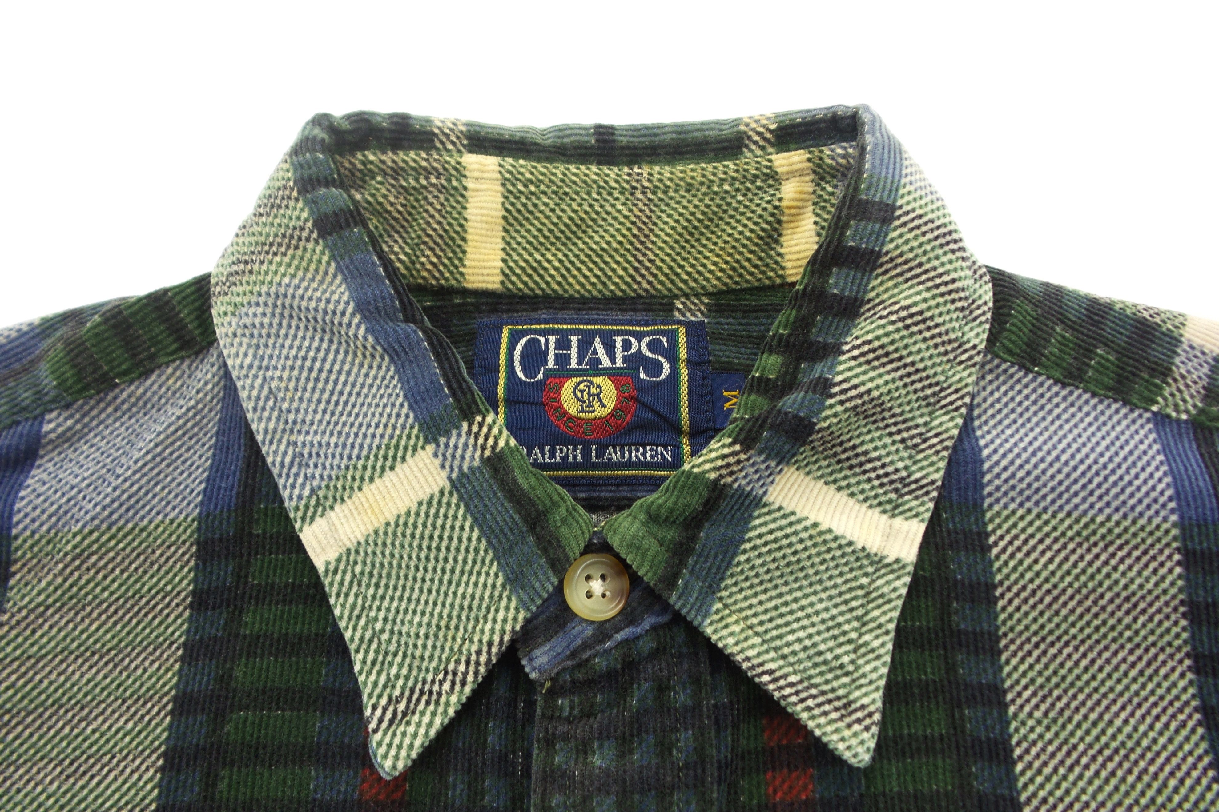 Chaps Ralph Lauren × Ralph Lauren Chaps Ralph Lauren Checkered Multi Pockets Shirts Size US M / EU 48-50 / 2 - 2 Thumbnail