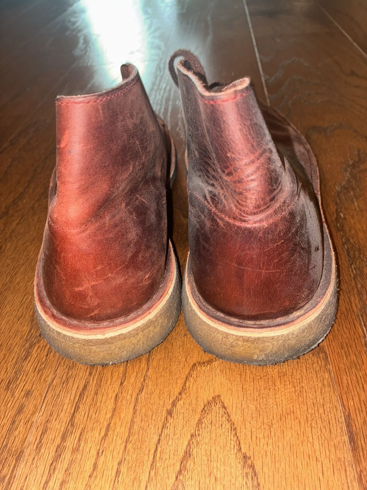 Clarks Clark Oxblood desert boots Size US 12 / EU 45 - 4 Thumbnail