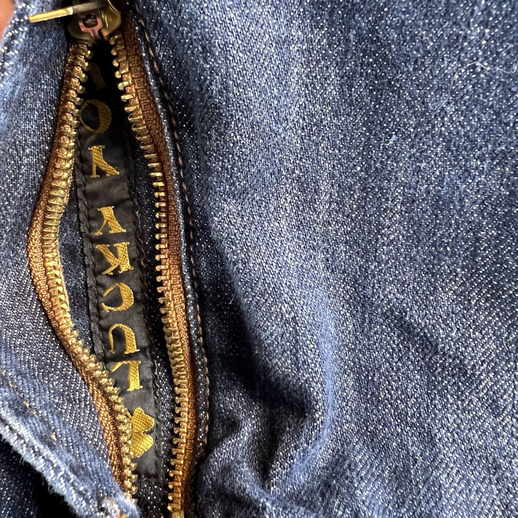 Lucky Brand Lucky Brand Jeans Mens 34 Short Blue Straight 5-Pocket Denim Cotton Regular 33x29 Vintage 361 Model Y2K Era Size US 34 / EU 50 - 5 Thumbnail