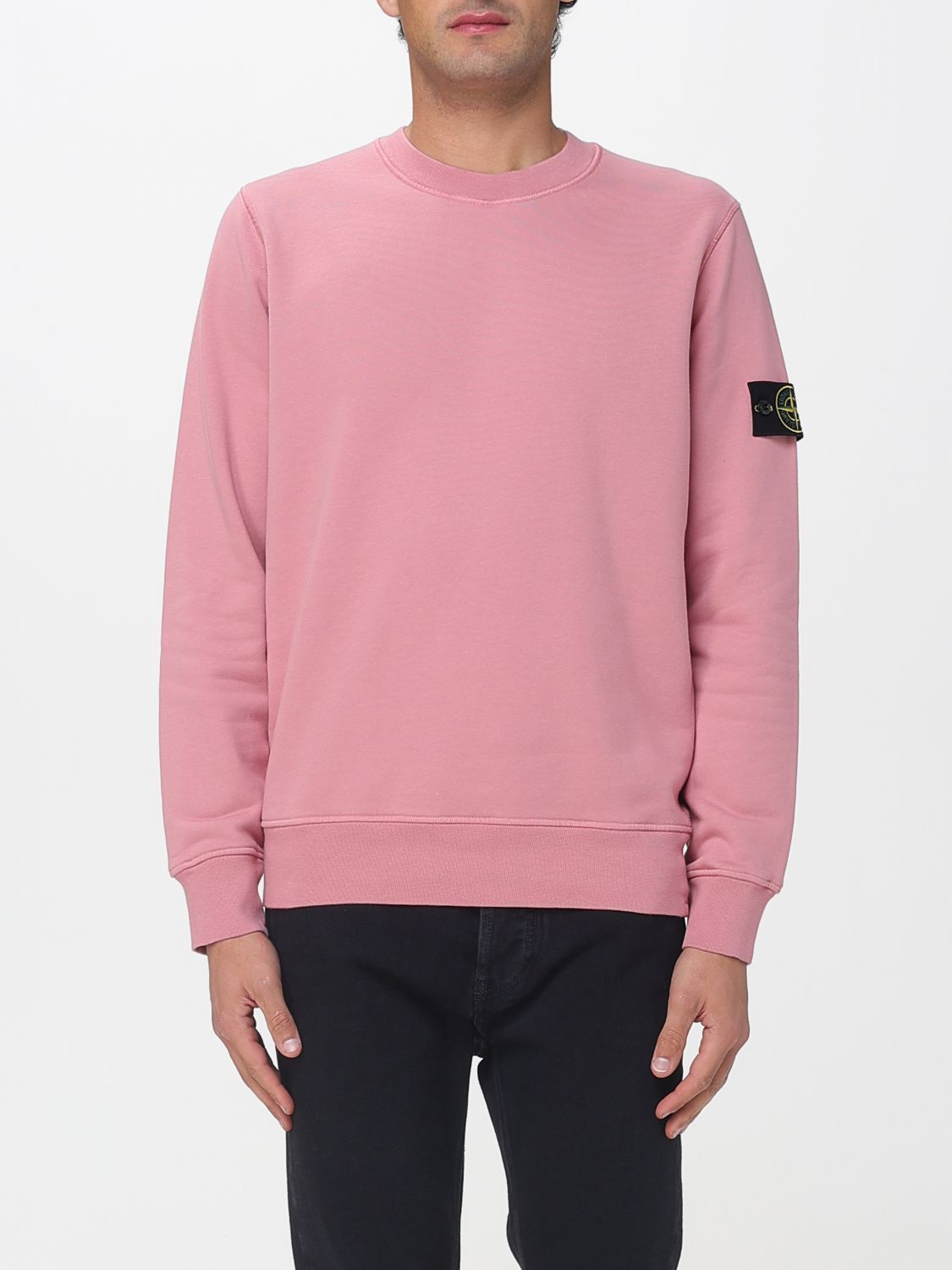 Stone Island Stone Island Sweatshirt Men Pink Size US S / EU 44-46 / 1 - 1 Thumbnail