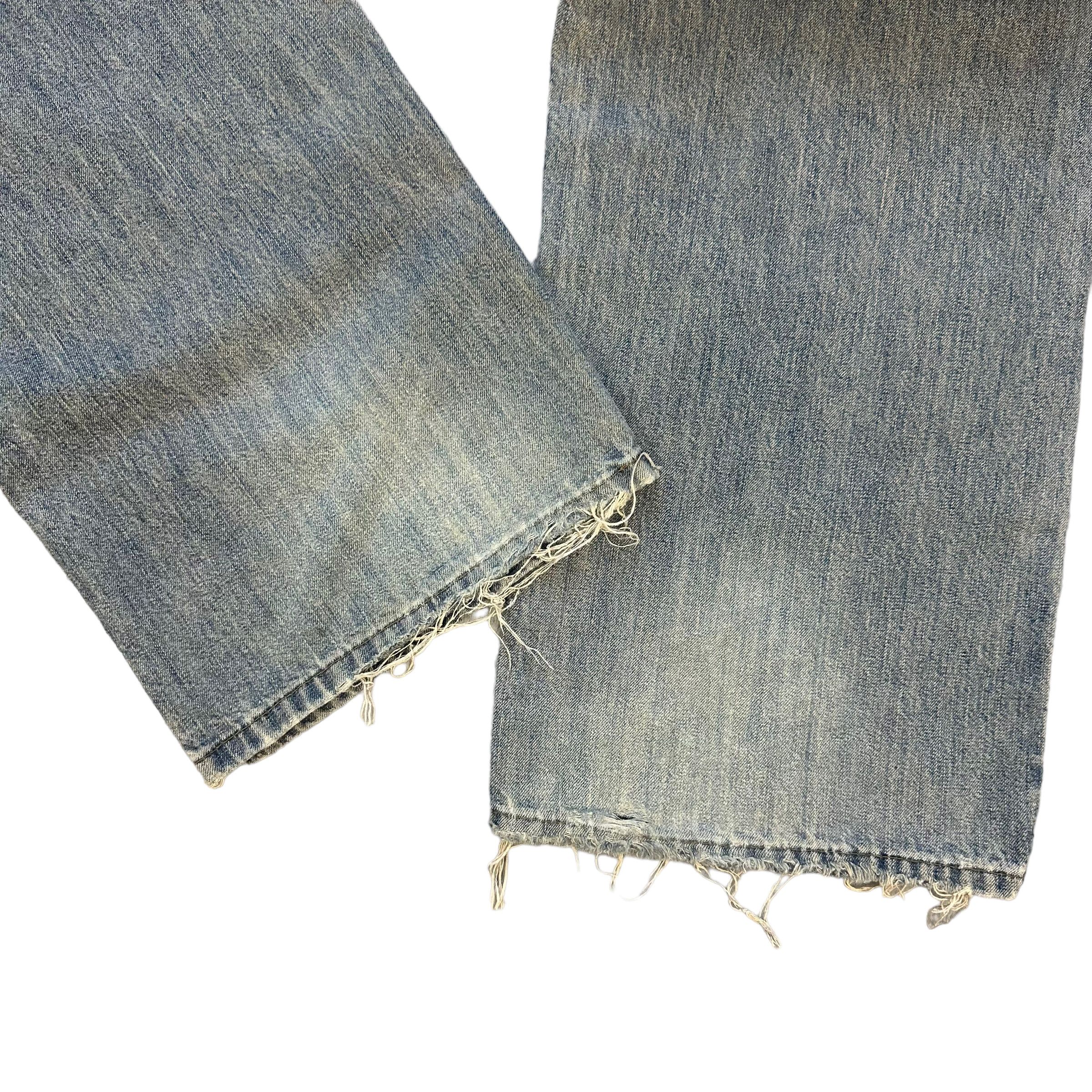 Tommy Hilfiger TOMMY HILFIGER CLASSIC FIT LIGHT WASH DENIM PANTS #7455-147 Size US 43 - 15 Thumbnail