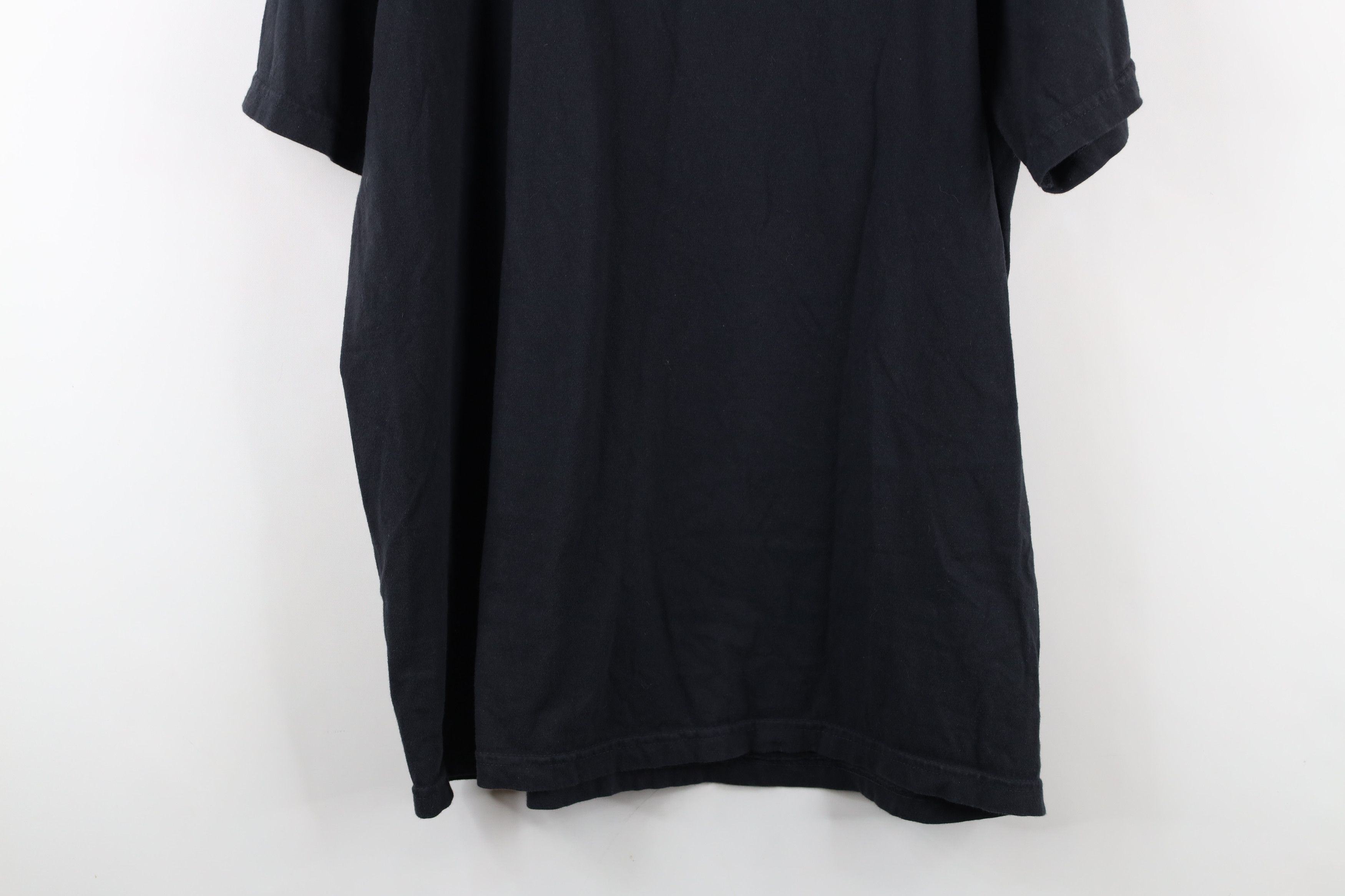 Vintage Vintage 90s Streetwear Heavyweight Garment Dye T-Shirt Black Size US L / EU 52-54 / 3 - 12 Thumbnail