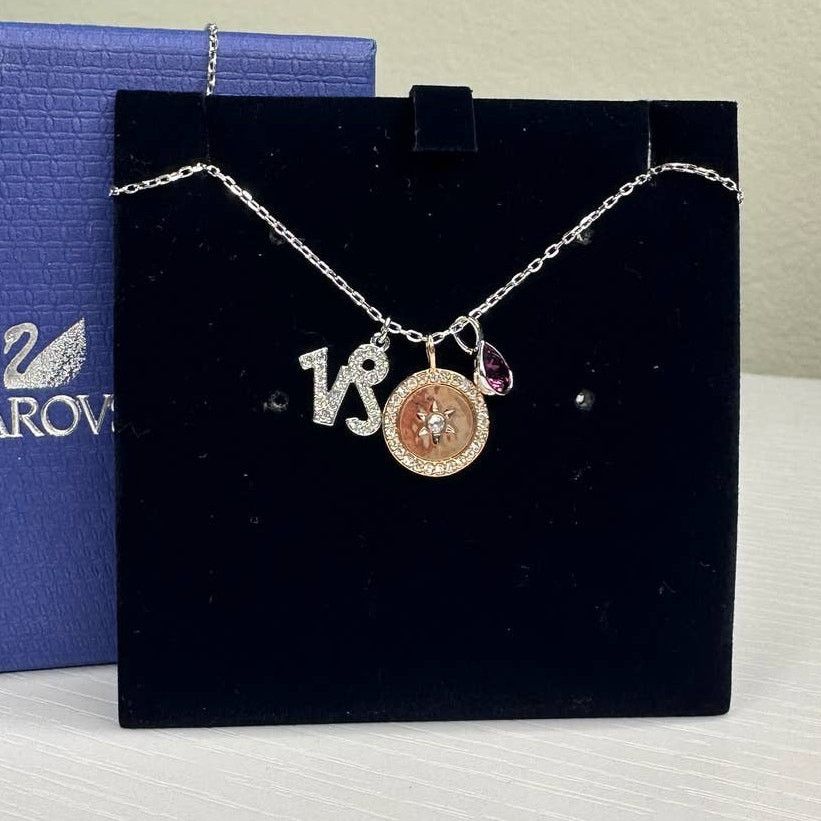 Swarovski Swarovski Zodiac Pendant, Capricorn , horoscope Necklace Size ONE SIZE - 2 Thumbnail