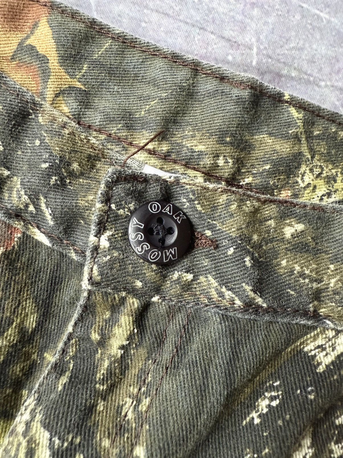 Mossy Oaks Vintage Mossy Oaks Camo Cargo Pants (33X30) Size US 30 / EU 46 - 5 Thumbnail