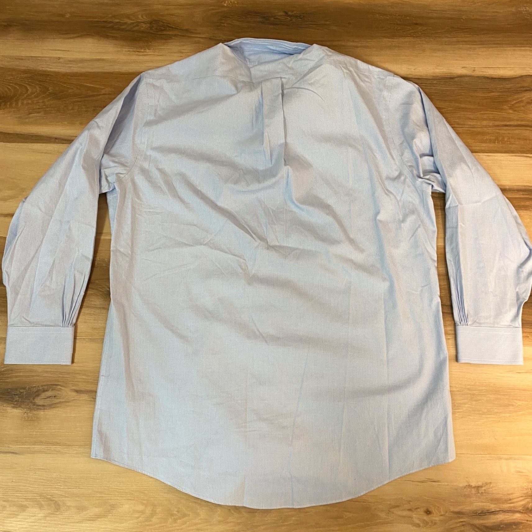 Brooks Brothers Brooks Brothers Shirt Mens 16.5 Regent Blue Herringbone Button Down Dress Shirt Lat 16.5 Mens Blue Brooks Brothers Shirt Size US XL / EU 56 / 4 - 8 Thumbnail