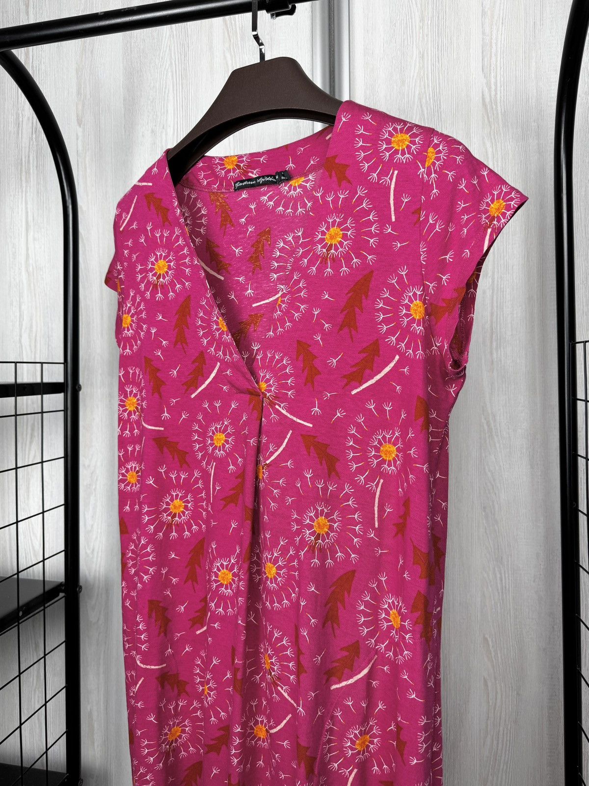 Gudrun Sjoden Gudrun Sjödén Dandelion Flower v-neck short sleeve dress M Size M / US 6-8 / IT 42-44 - 4 Thumbnail