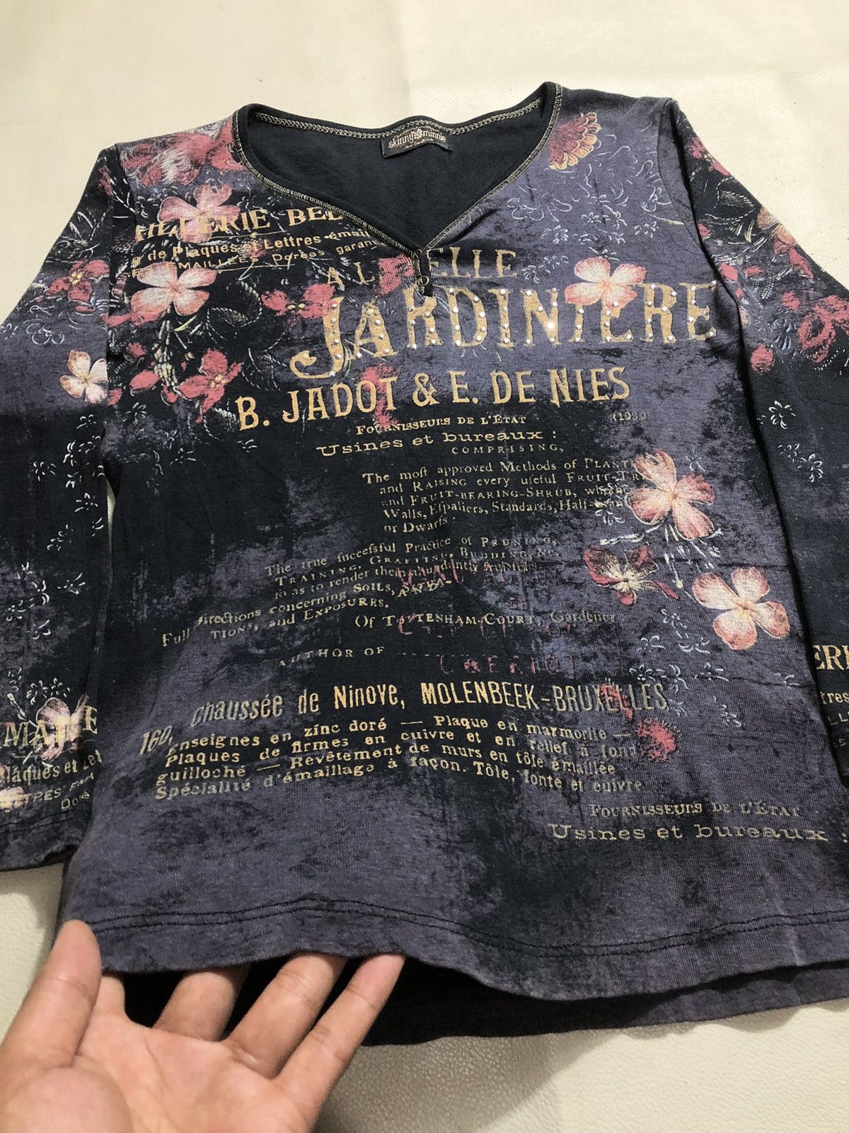 Issey Miyake Japanese Gothic Poem Skinny Minnie Hysteric Style Size US S / EU 44-46 / 1 - 6 Thumbnail