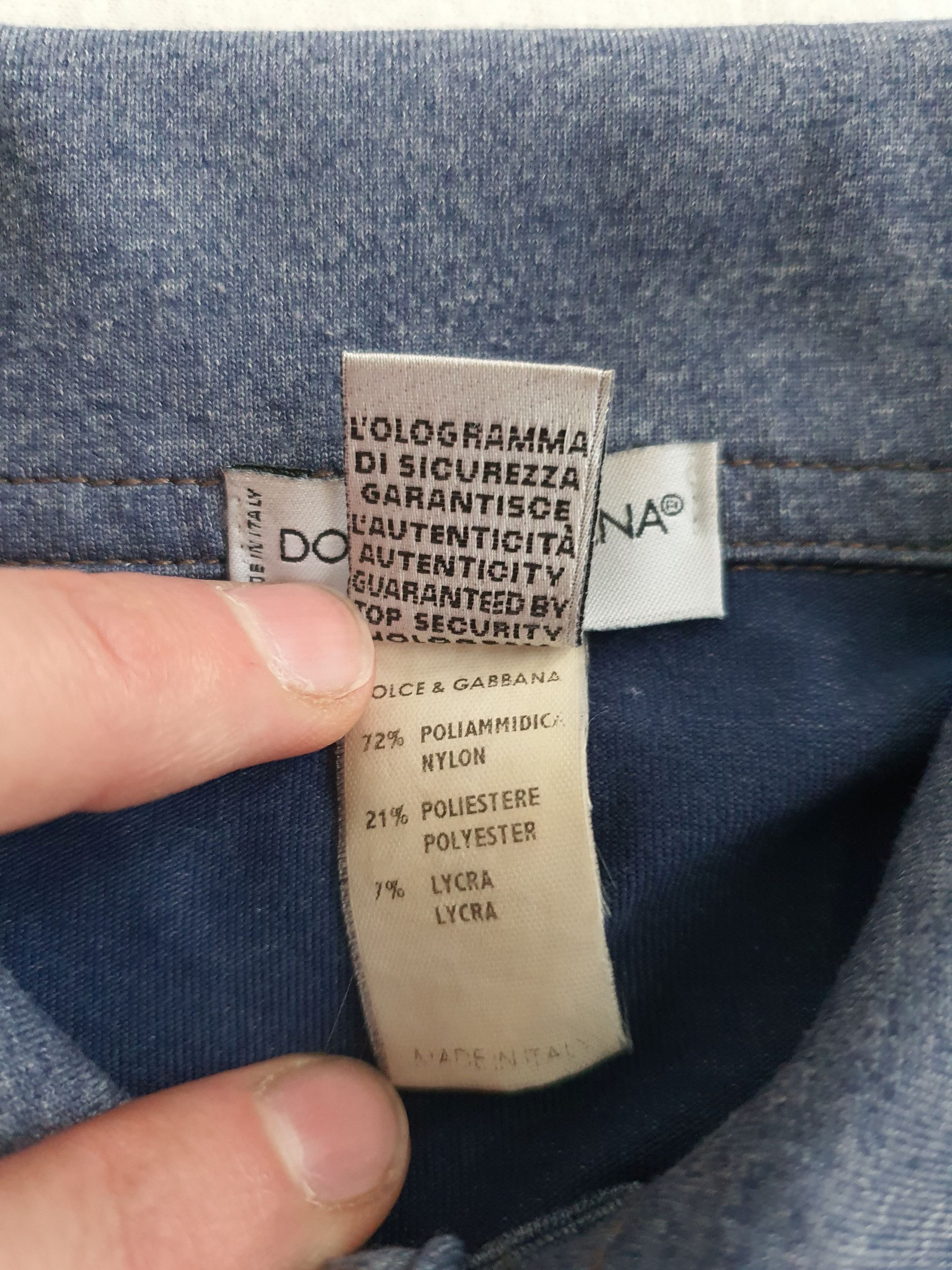 Dolce & Gabbana Vintage Polo Shirt - ''MARE'' collection (Y2K) - Synthetic Size US M / EU 48-50 / 2 - 5 Thumbnail