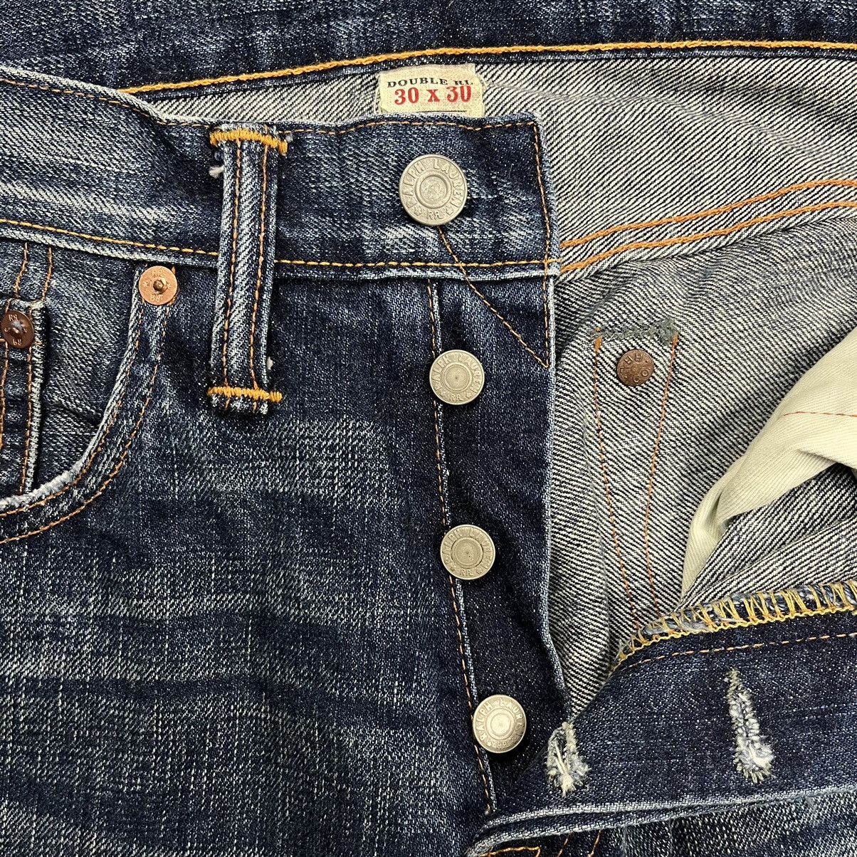 RRL Ralph Lauren RRL Ralph Lauren slim fit japan woven selvedge denim pants Size US 30 / EU 46 - 11 Thumbnail