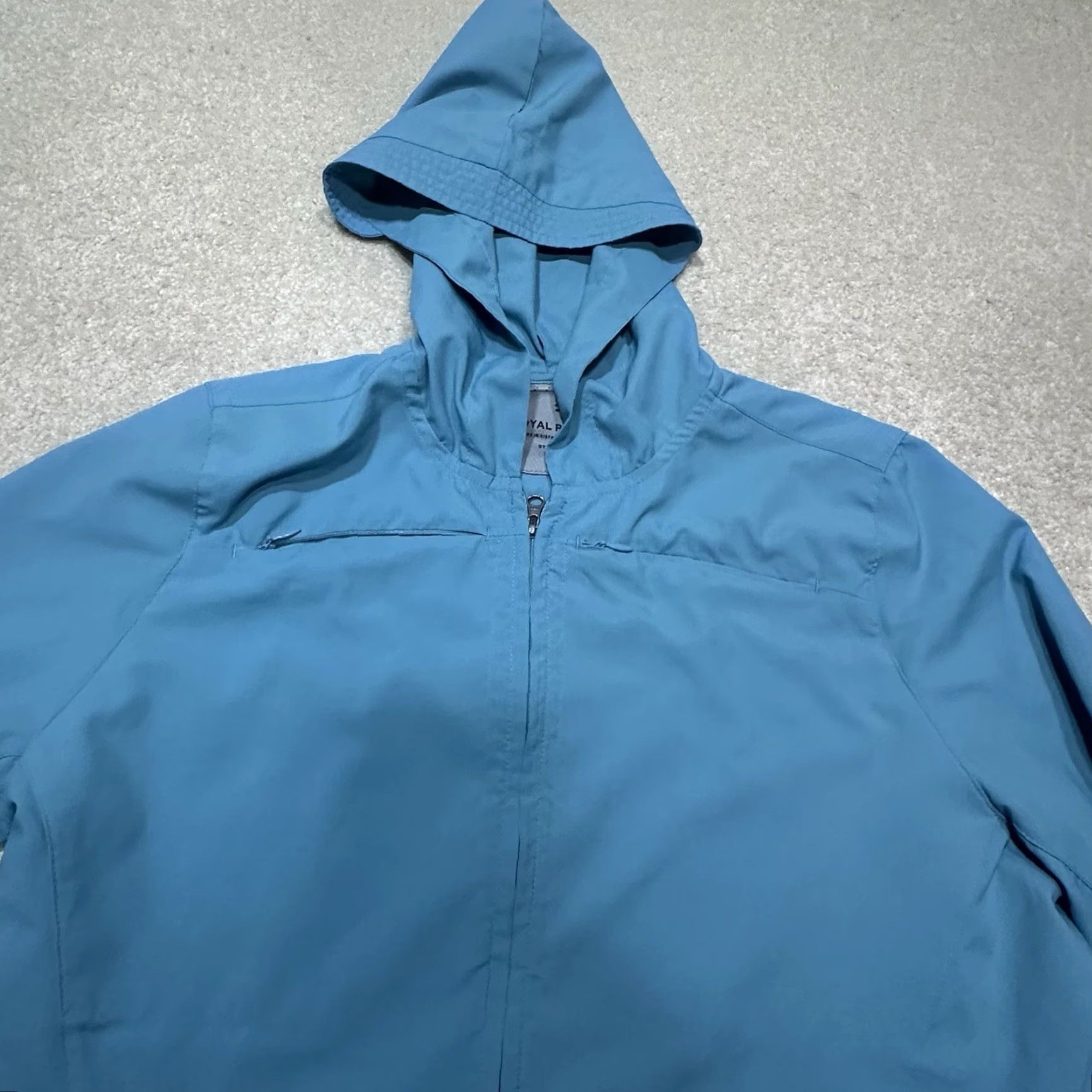 Royal Robbins Royal Robbins Windbreaker Jacket Womens Medium Blue Regular Fit Jacket Size M / US 6-8 / IT 42-44 - 3 Thumbnail