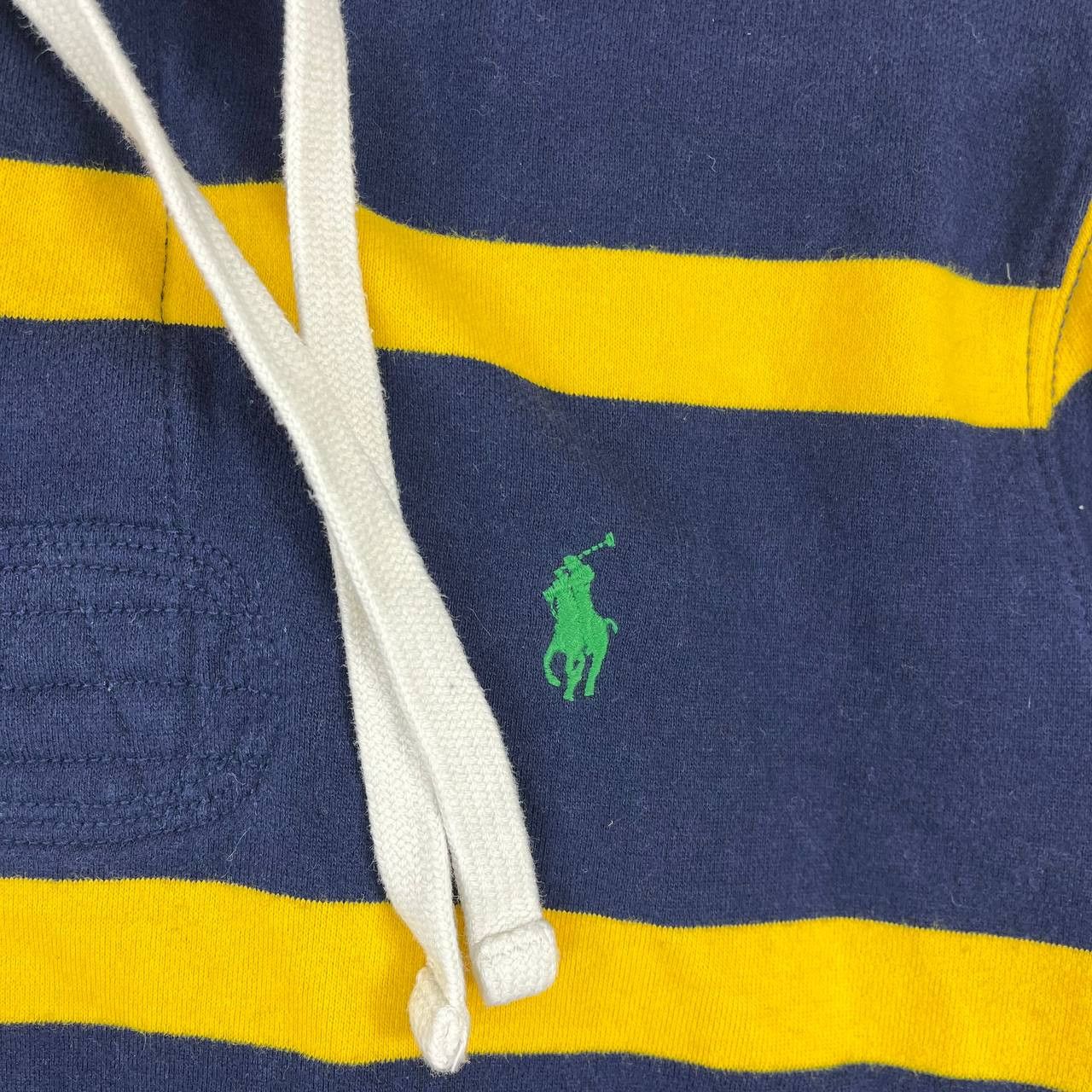 Polo Ralph Lauren Polo Ralph Lauren Striped Hoodie Sweatshirt Mens Size S Size US S / EU 44-46 / 1 - 2 Thumbnail