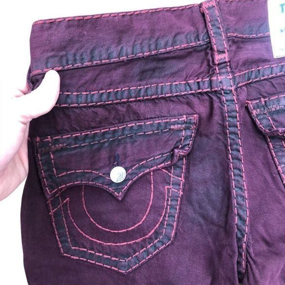 True Religion True Religion Jeans Size 32 STRAIGHT Red Size US 32 / EU 48 - 14 Thumbnail
