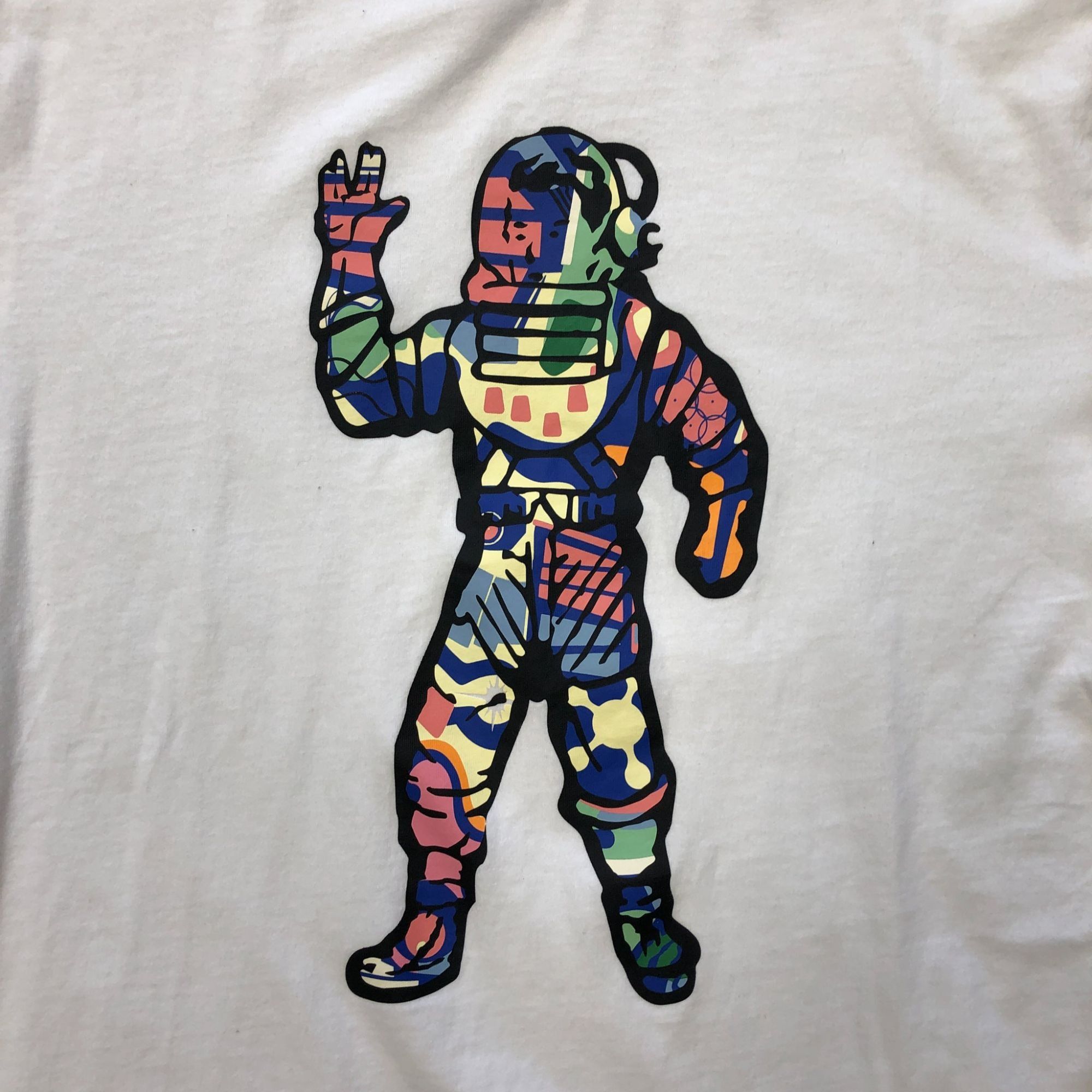 Billionaire Boys Club Pre-Owned Billionaire Boys Club Astronaut White T-Shirt - Si Size US L / EU 52-54 / 3 - 5 Thumbnail