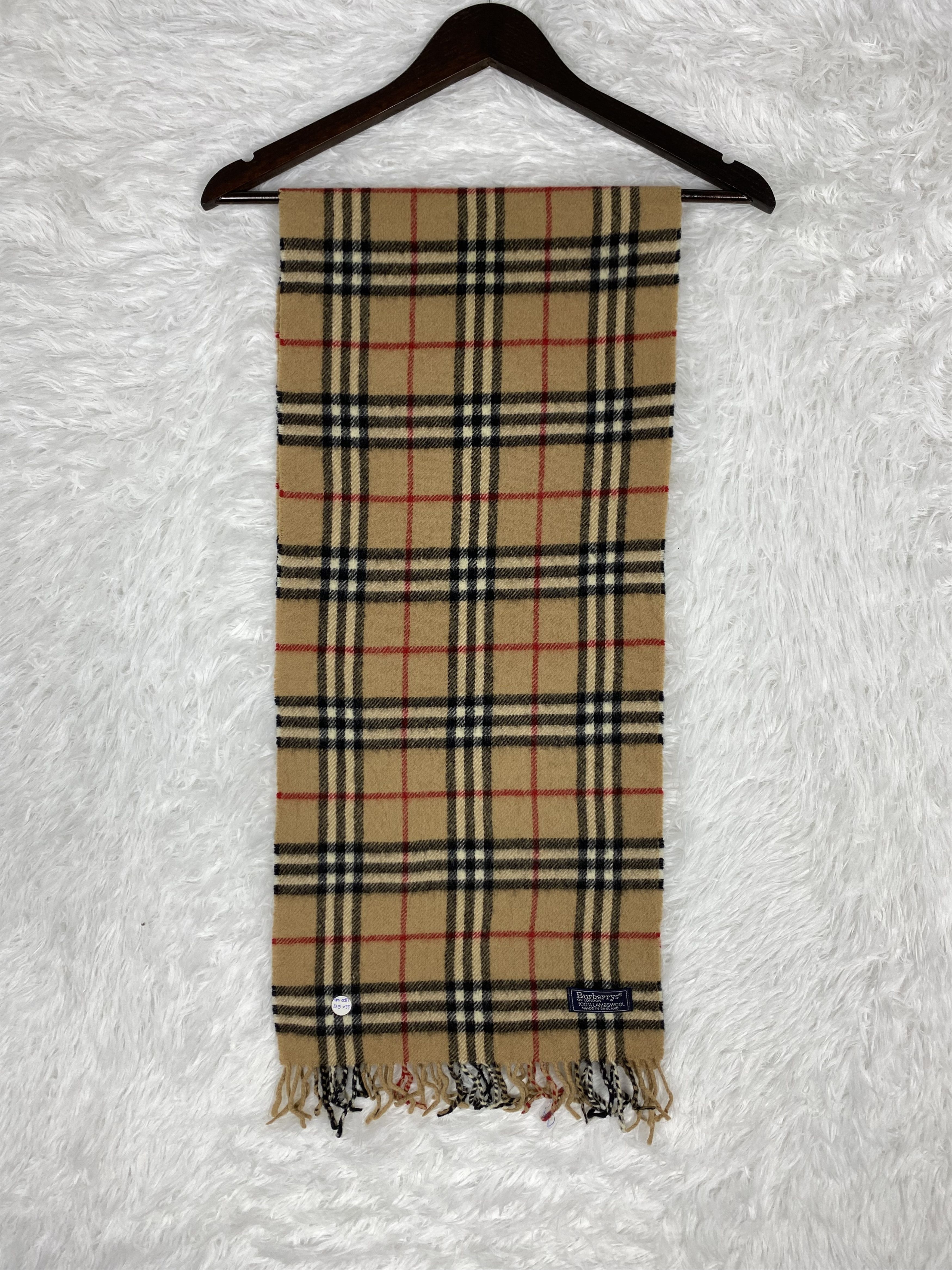 Burberry Vintage Burberry Scarf / Muffler Neckwear PM0057 Size ONE SIZE - 5 Thumbnail