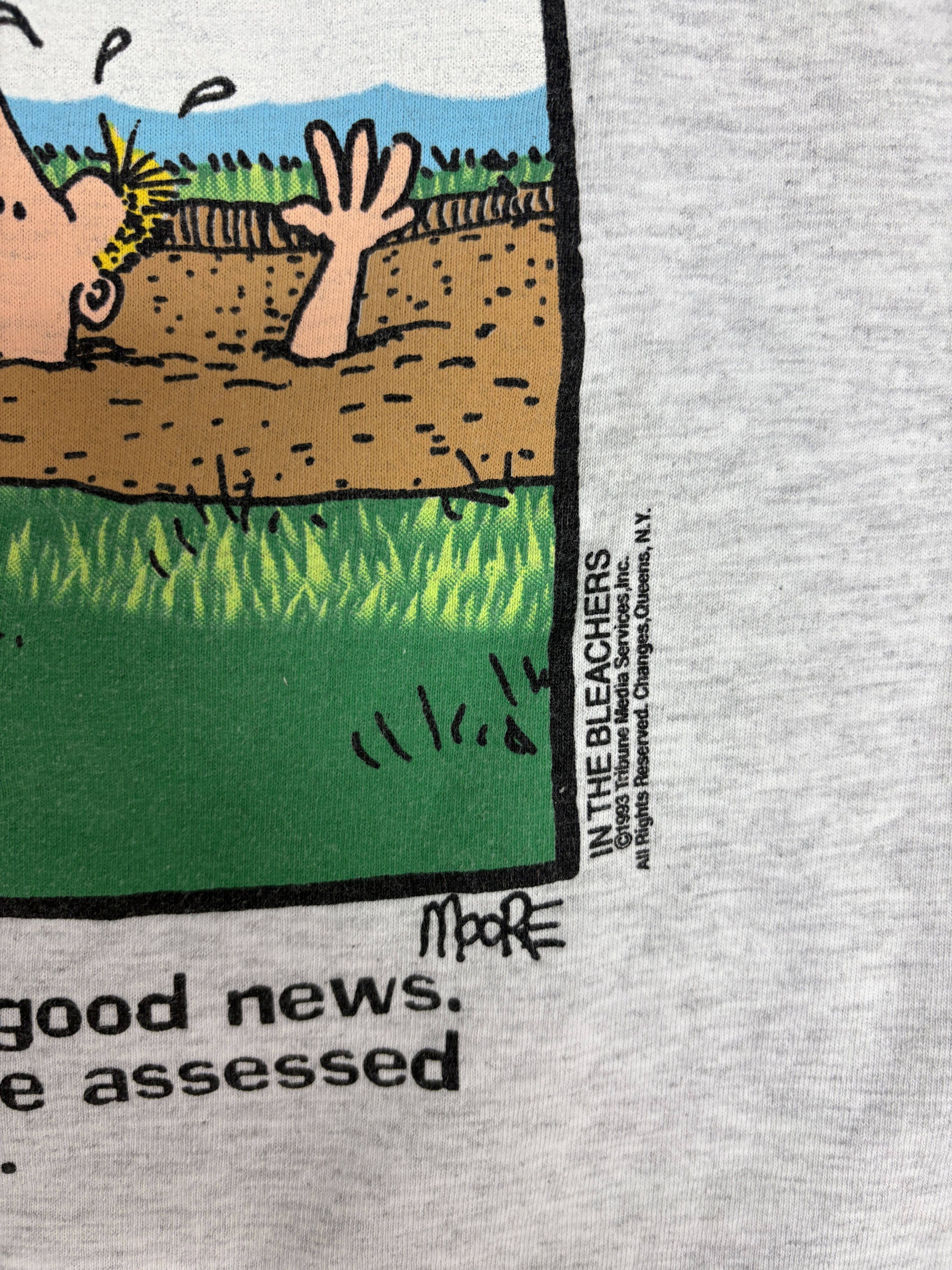 Vintage In The Bleachers Golf Vintage Grey T-Shirt Tee Size US L / EU 52-54 / 3 - 3 Thumbnail