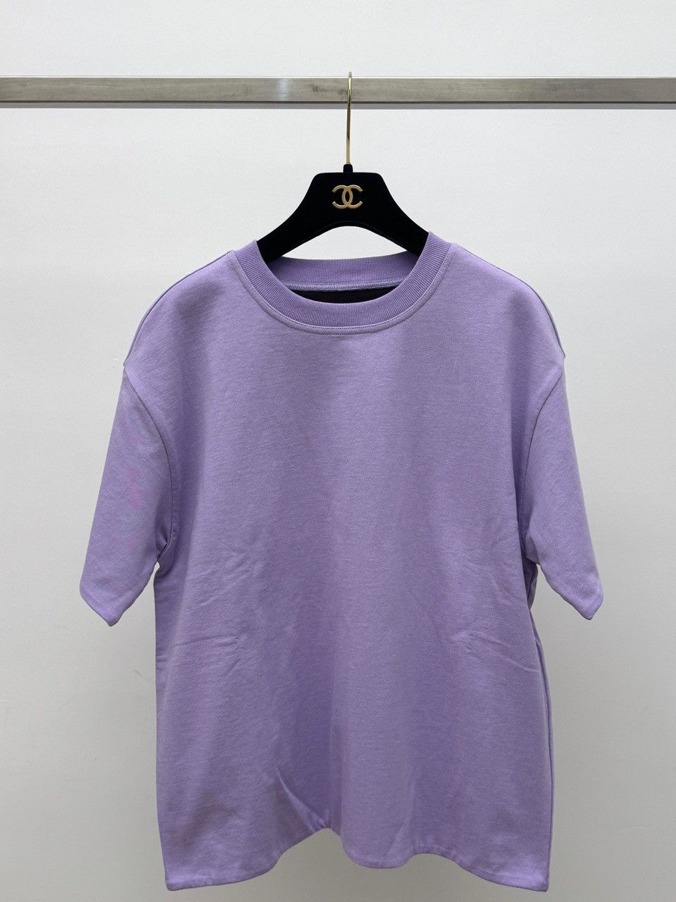 Bottega Veneta Bottega Veneta Purple Trim T-Shirt Size XS Size XS / US 0-2 / IT 36-38 - 1 Thumbnail