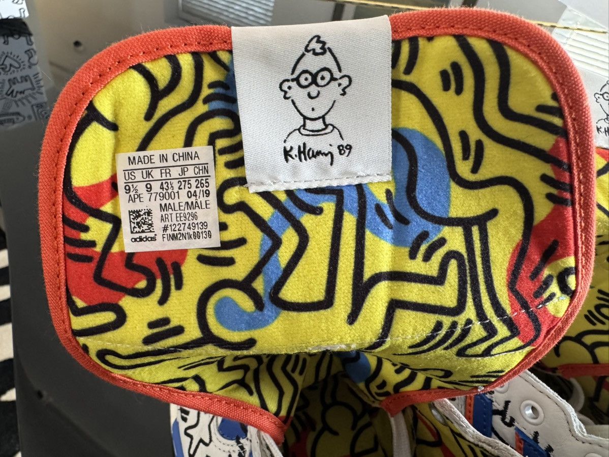 Adidas Adidas x Keith Haring Rivalry High Top Size US 9.5 / EU 42-43 - 4 Thumbnail