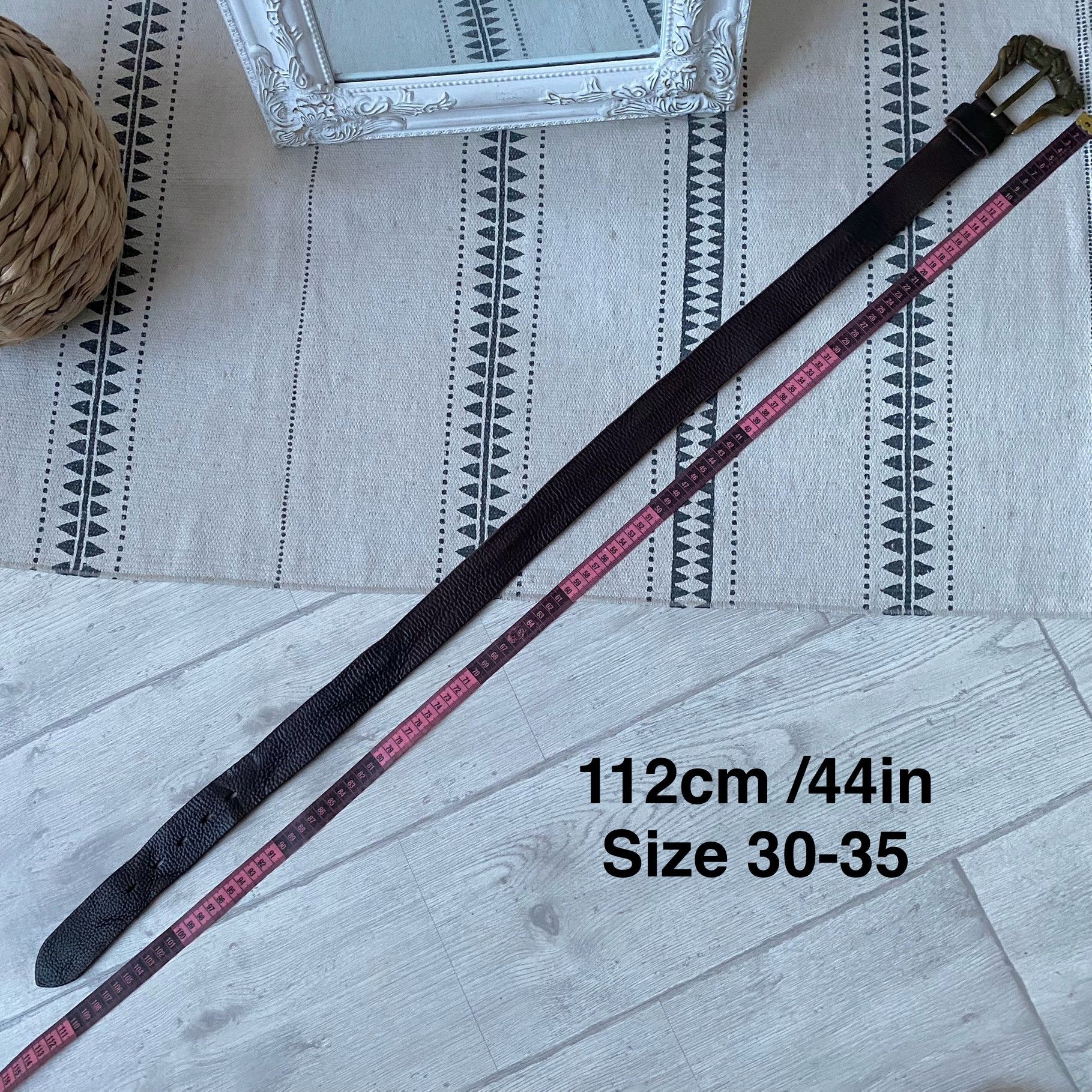 Hysteric Glamour Vintage Y2K Miss Sixty Lether Belts American Westen vibe Size 32 - 7 Thumbnail
