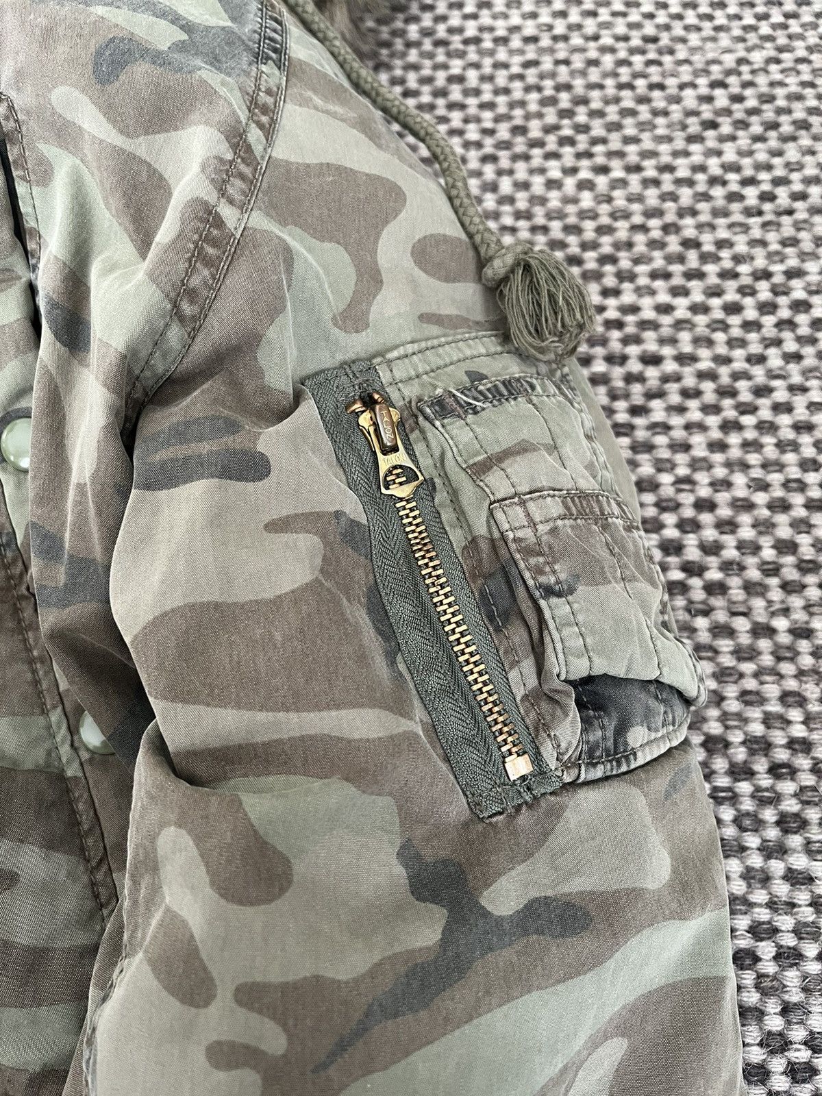 Denim & Supply Ralph Lauren Camo Down Parka Size US S / EU 44-46 / 1 - 12 Thumbnail
