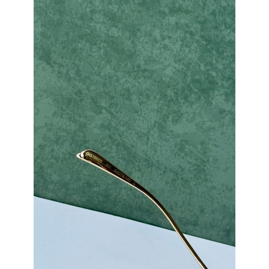 Gucci NEW Gucci GG1968S Black CryPearltal Cat Eye Sunglasses $665 Size ONE SIZE - 6 Thumbnail