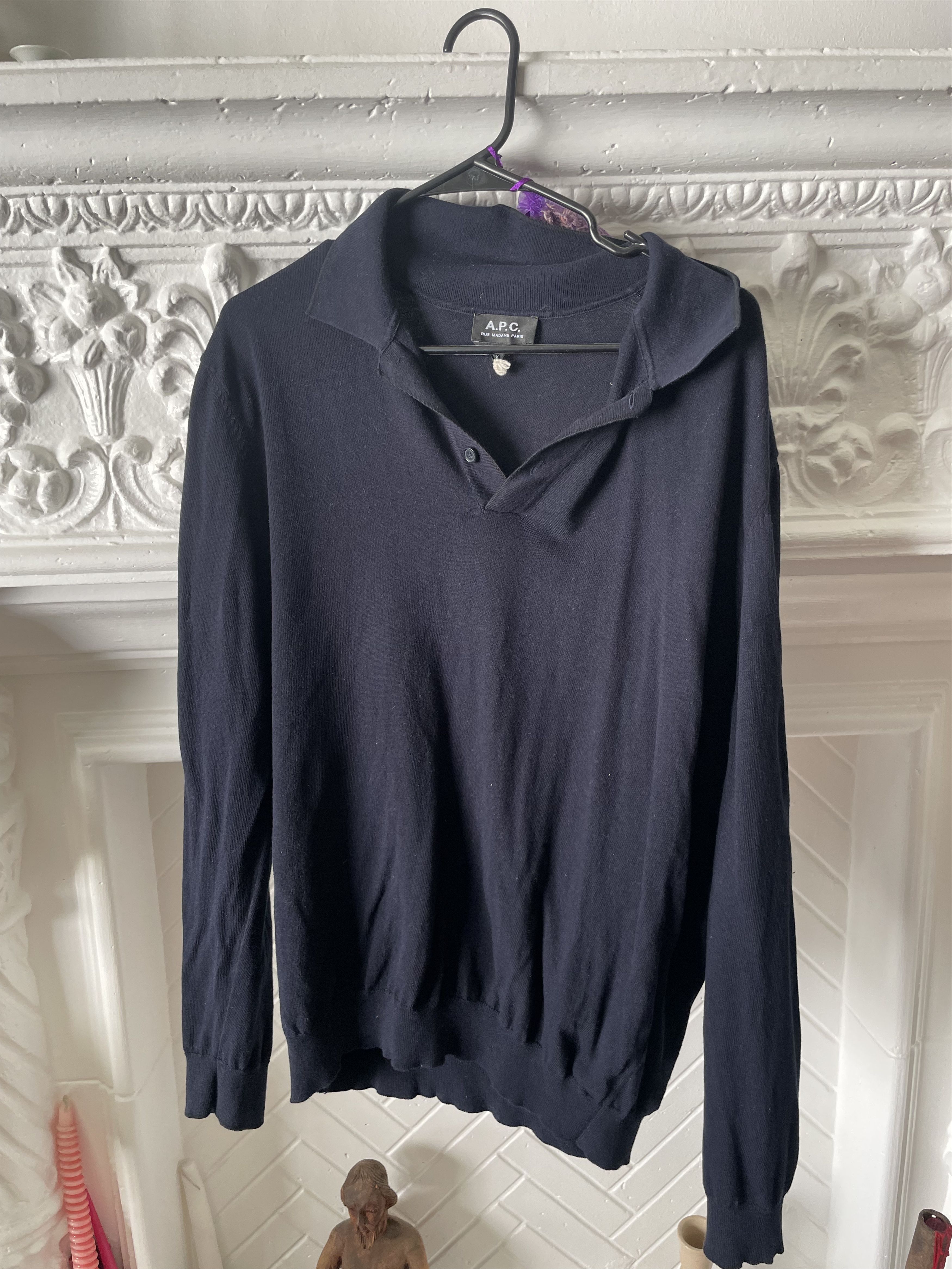 A.P.C. Basile polo shirt Size US XL / EU 56 / 4 - 1 Thumbnail